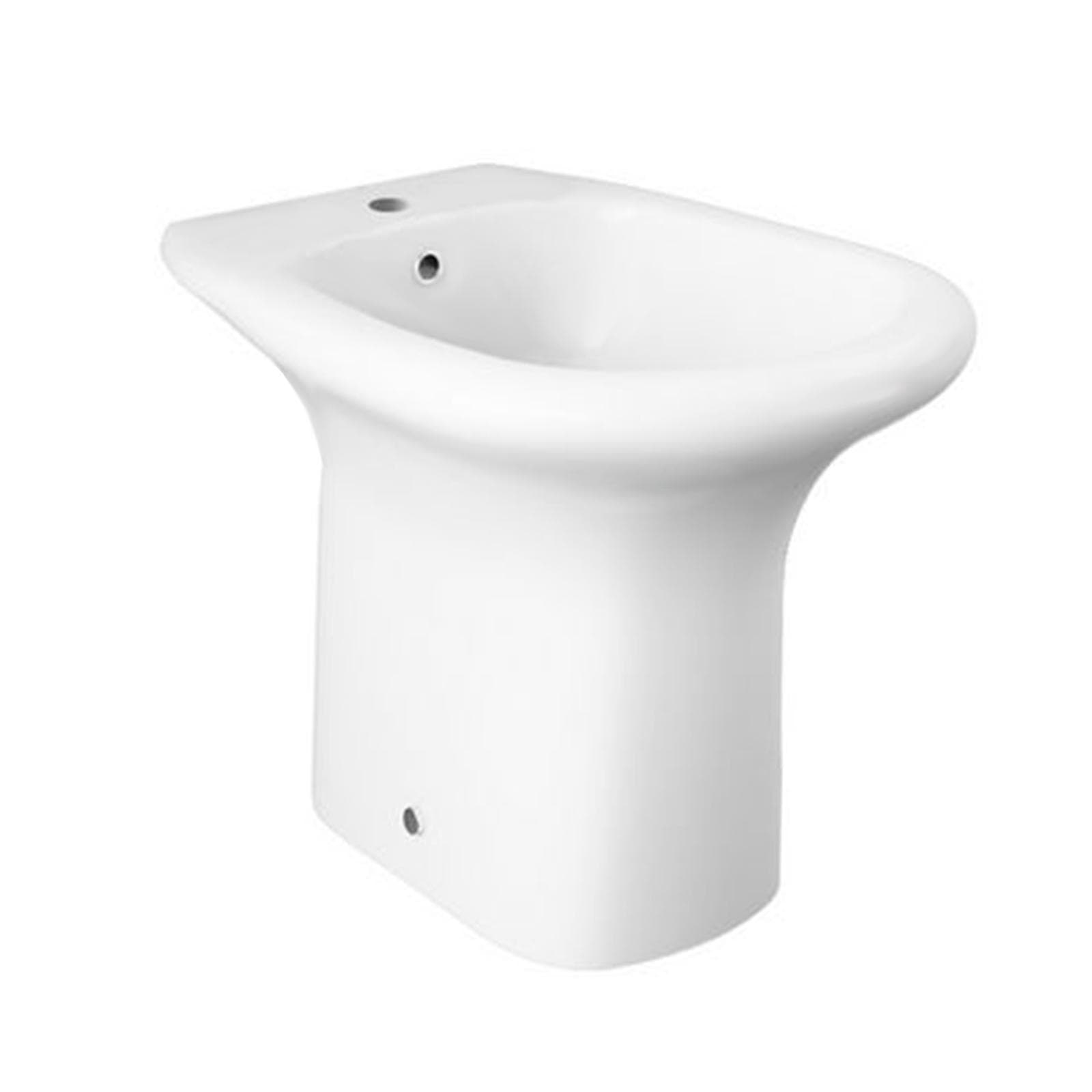 Sanitari a terra bagno serie completa di lavabo a colonna ceramica - Shira