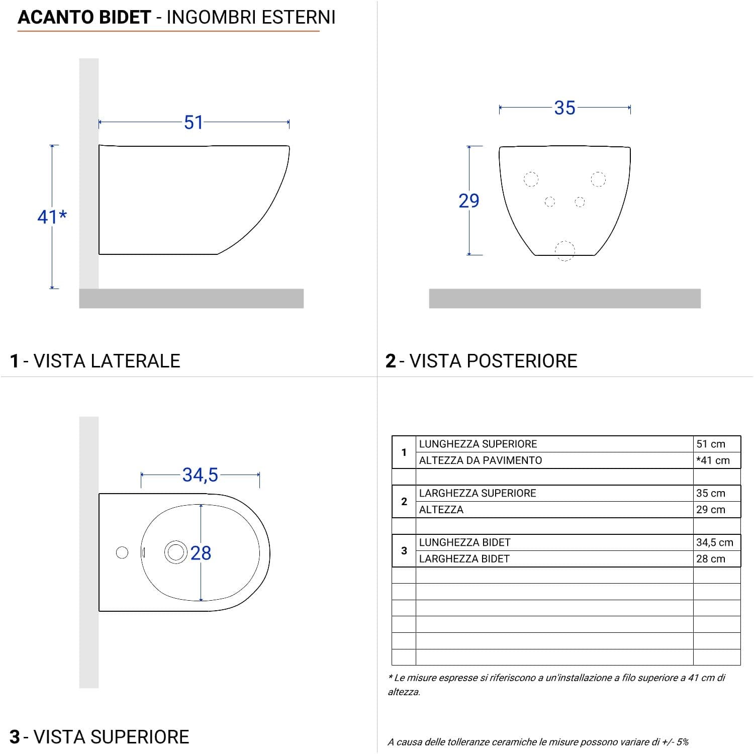 Sanitari sospesi a cacciata rimfree sedile SoftClose Serie Acanto - Geberit
