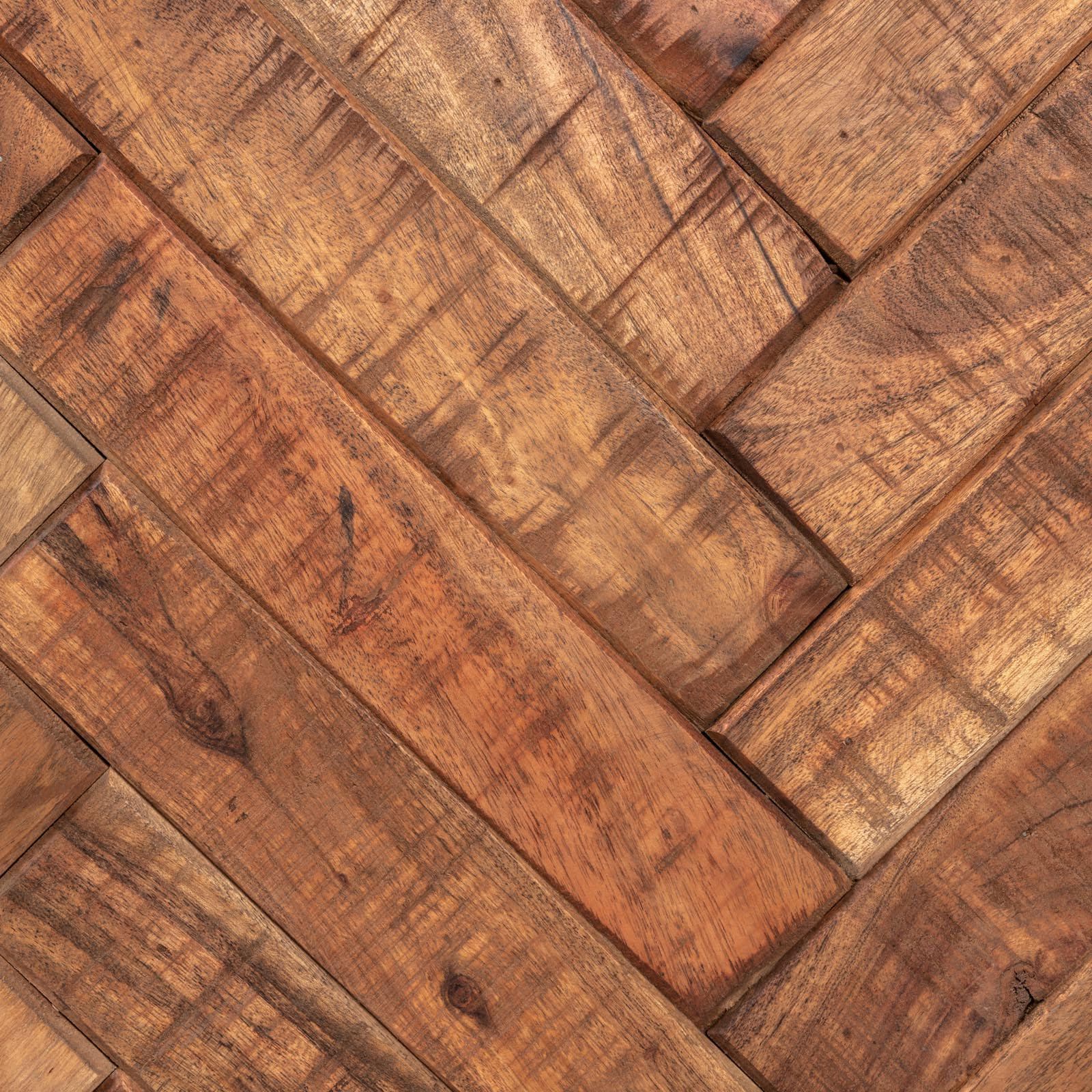 Scarpiera 90x100h cm con cassetti e ante in legno di acacia - Freia Acacia