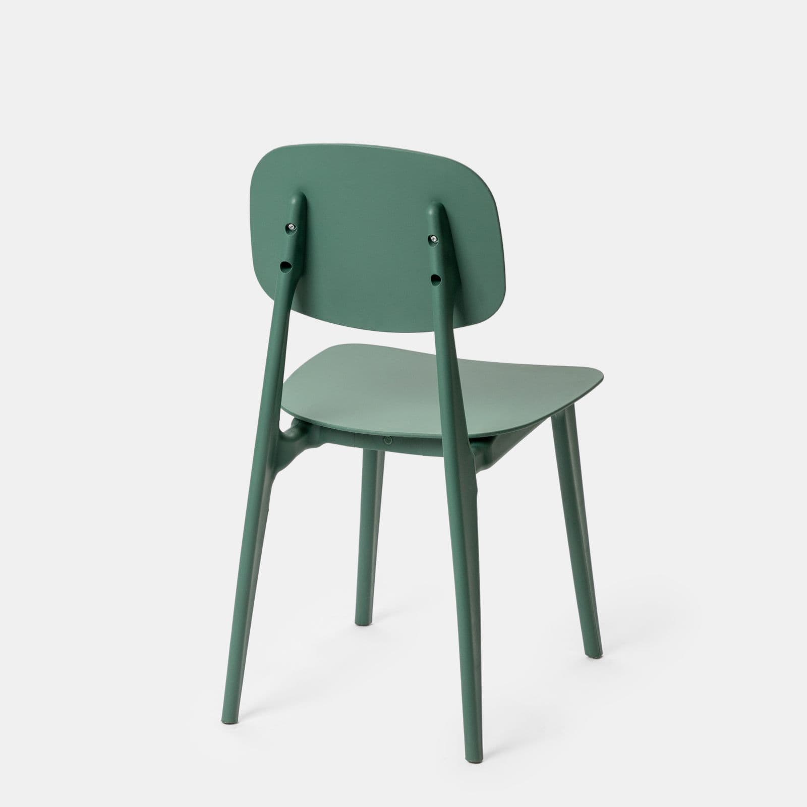 Sedia in polipropilene verde - Lilibeth
