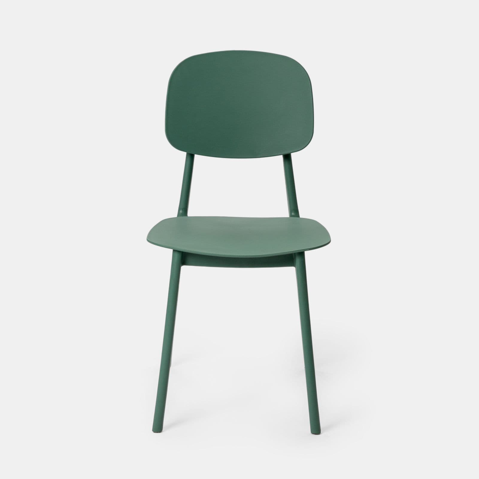 Sedia in polipropilene verde - Lilibeth