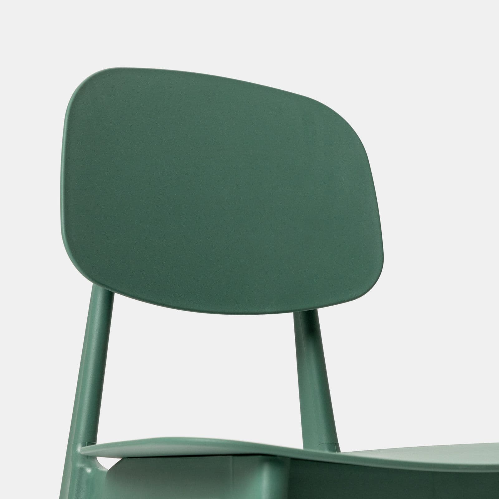 Sedia in polipropilene verde - Lilibeth