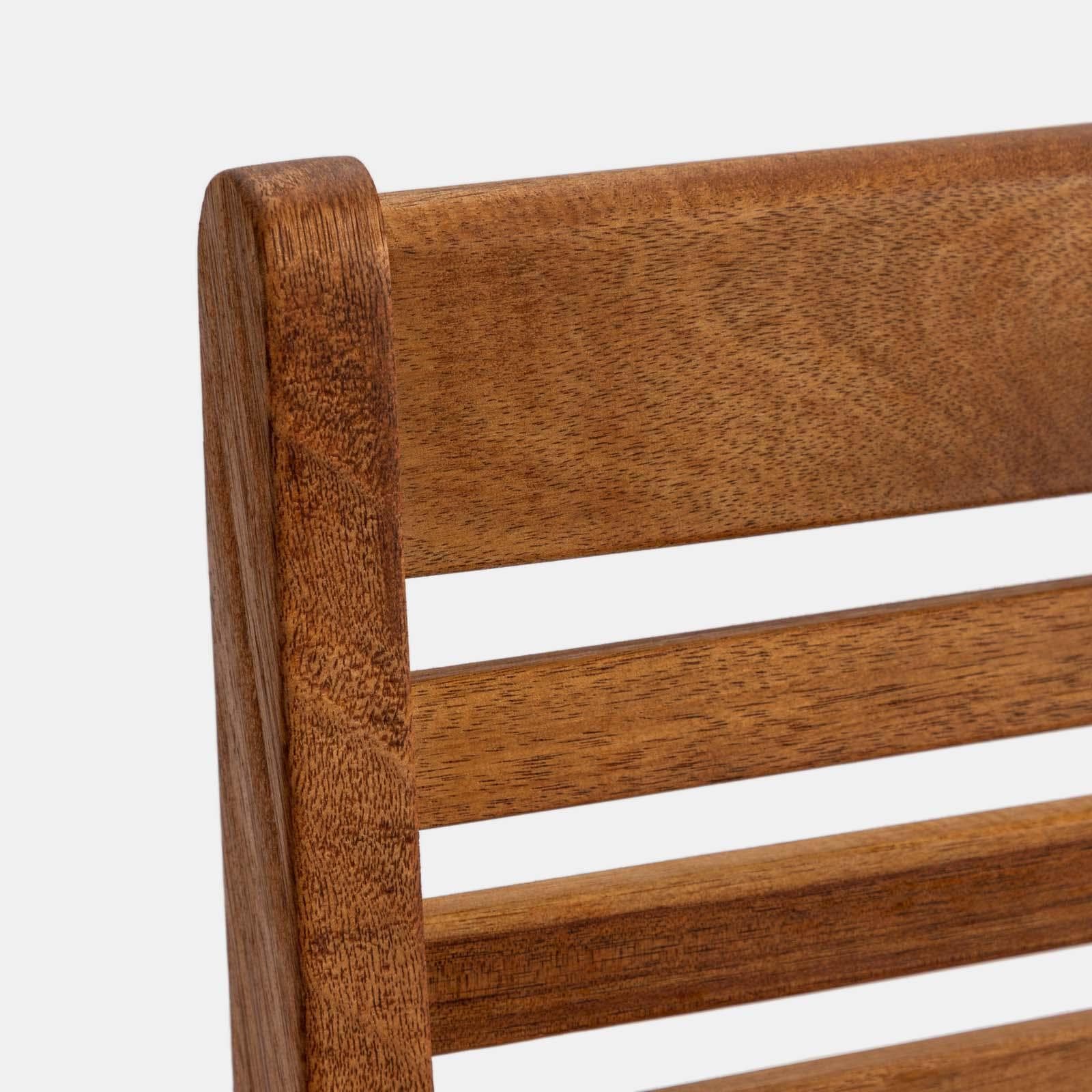 Sedia salvaspazio pieghevole in legno di acacia - Paja