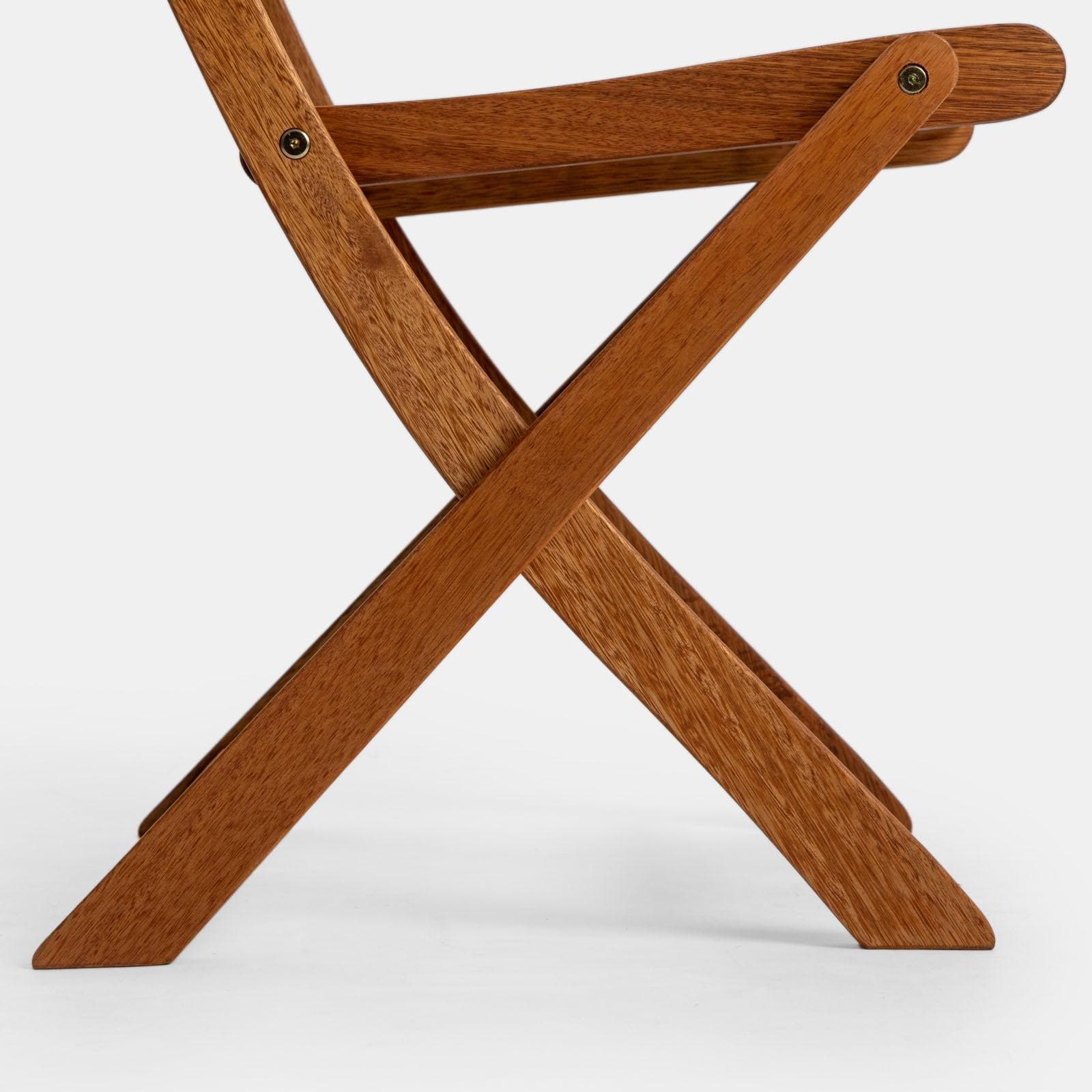 Sedia salvaspazio pieghevole in legno di acacia - Paja