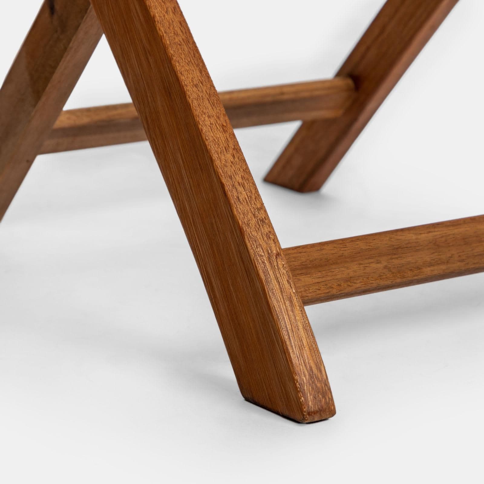 Sedia pieghevole salvaspazio in legno di acacia - Paja