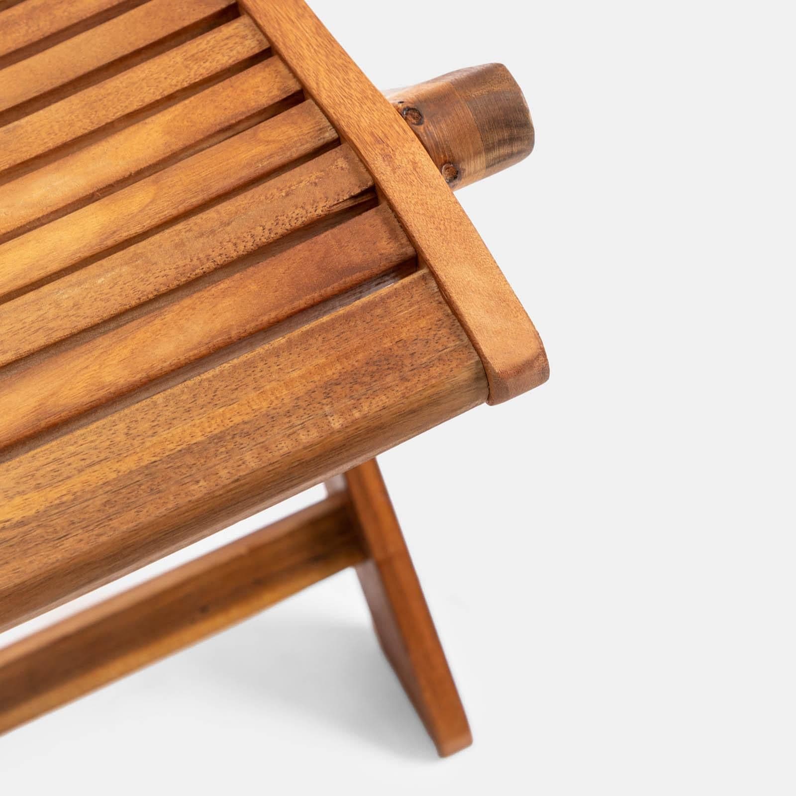Sedia da giardino pieghevole in legno di acacia - Paja