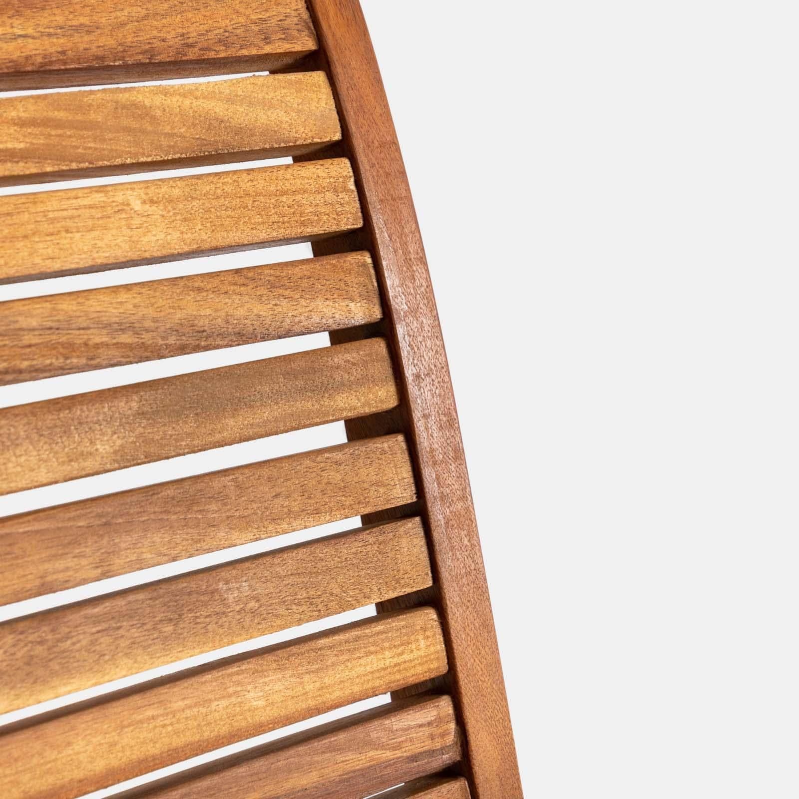 Sedia da giardino pieghevole in legno di acacia - Paja