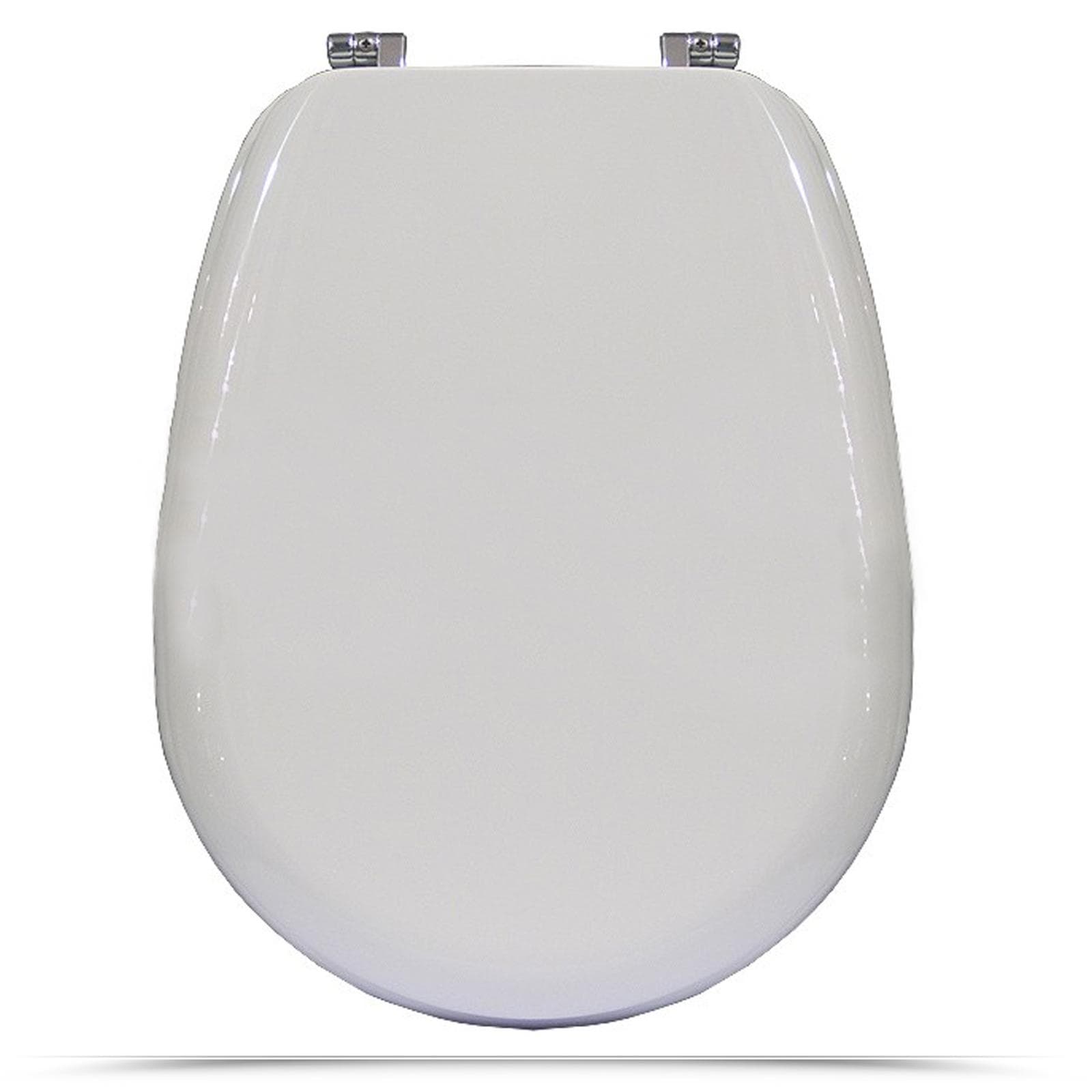 Sedile copriwc in legno bianco compatibile con la serie Liuto di Ideal Standard