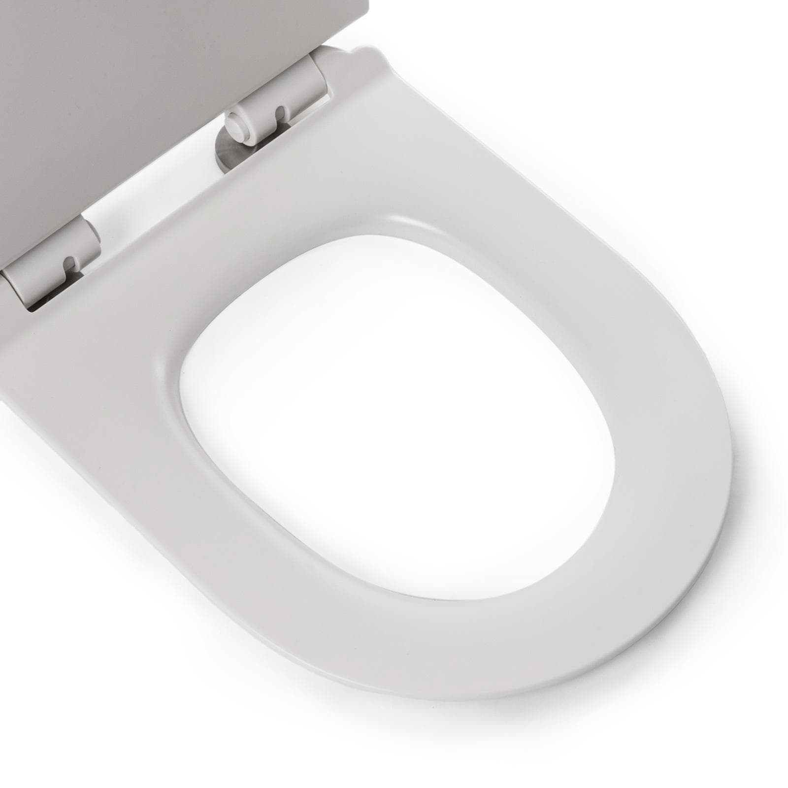 Sedile copriwc SoftClose bianco opaco per vaso serie Volga
