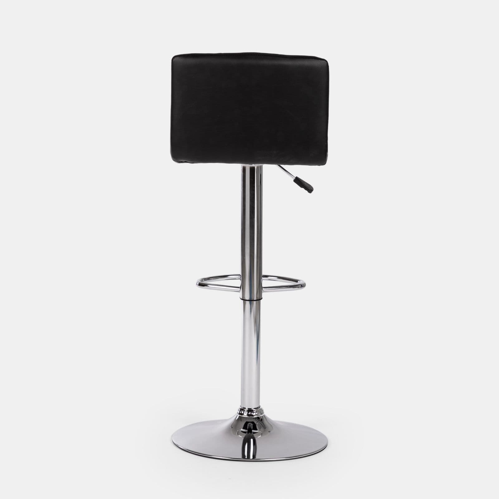 Set 2 sgabelli in similpelle nero - Carabo