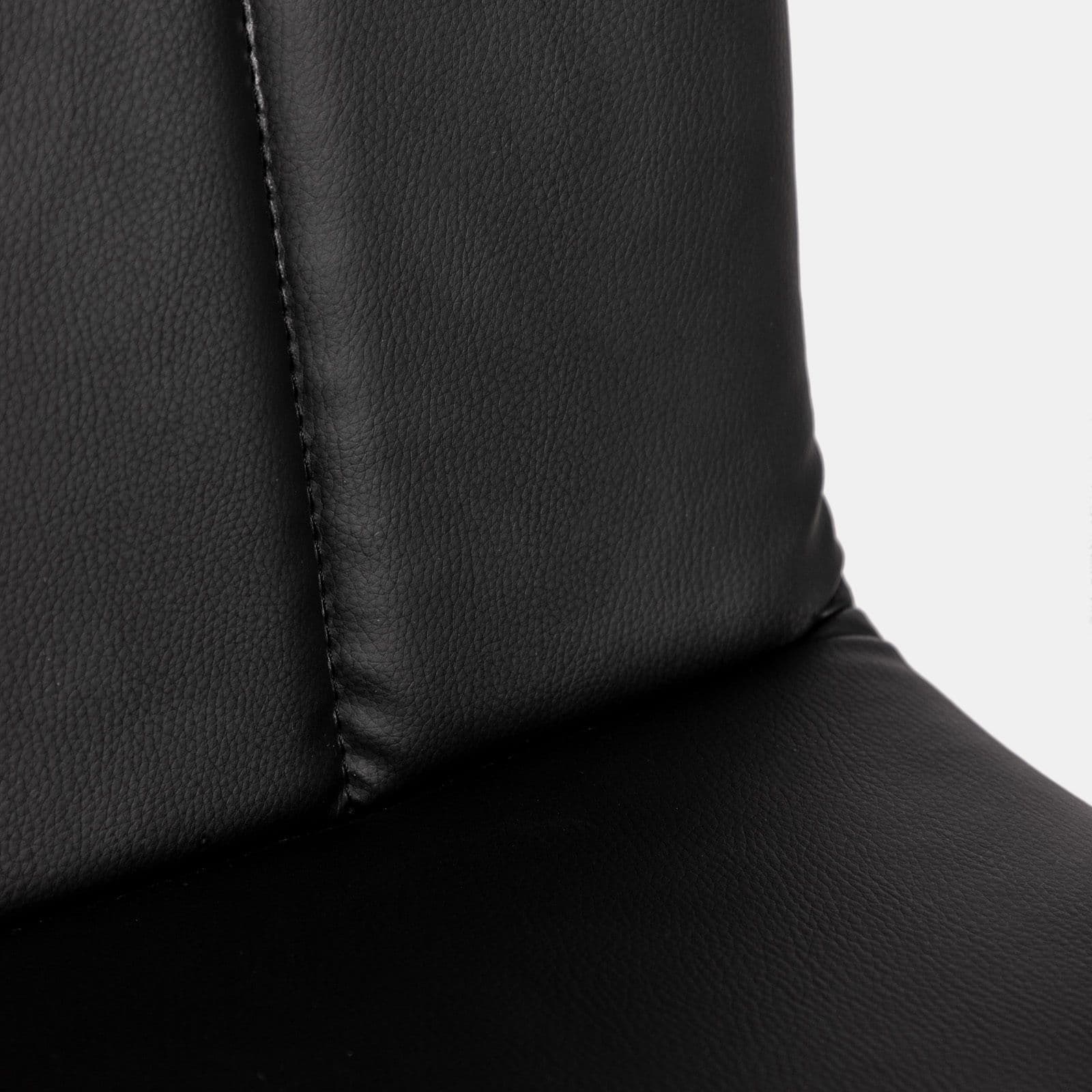 Set 2 sgabelli in similpelle nero - Carabo