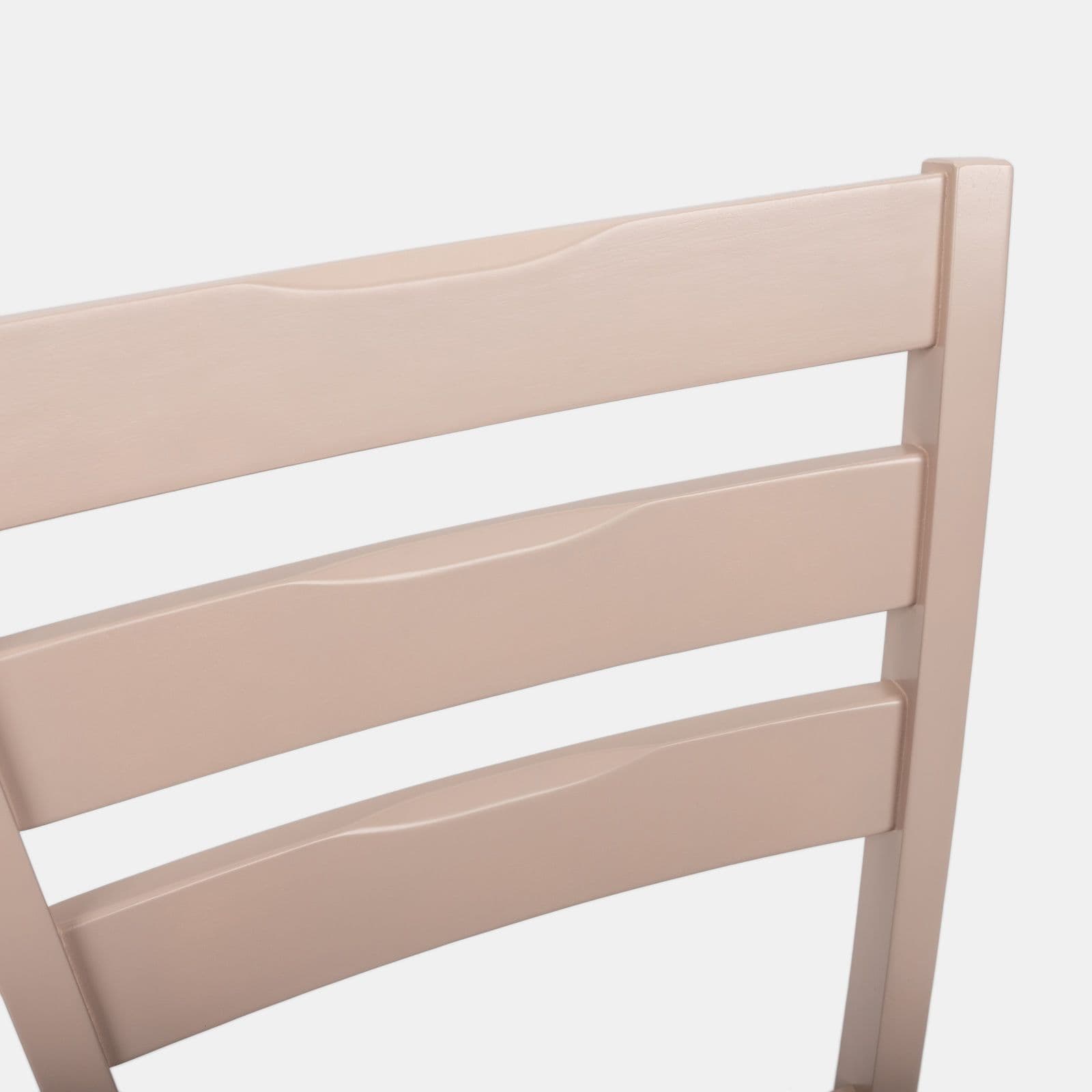 Set 2 sedie in legno cashmere con cuscino grigio chiaro - Tucana