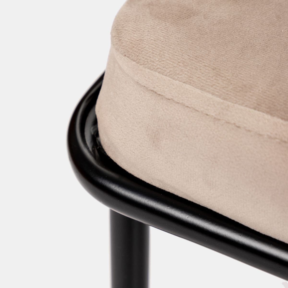 Set 2 sedie in velluto beige - Kneel