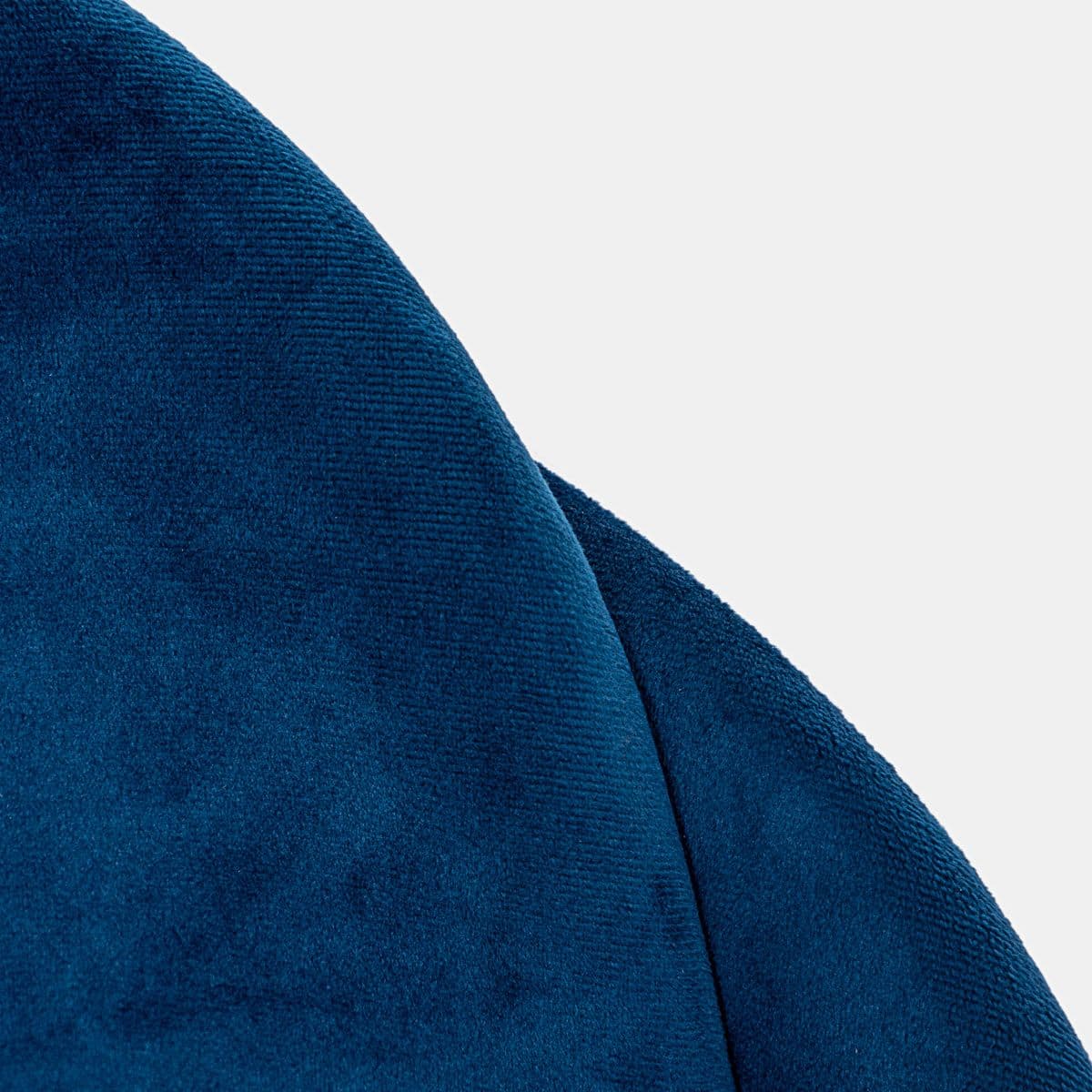 Set 2 sedie in velluto blu - Kneel