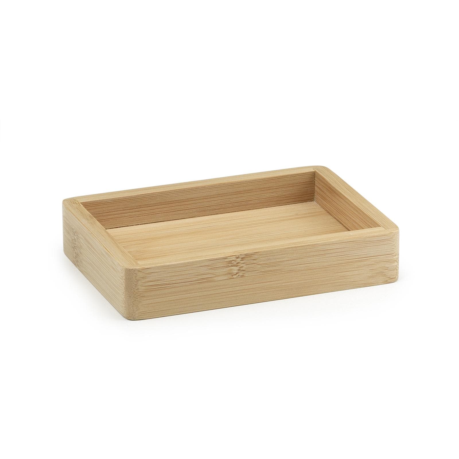 Set 4 accessori da appoggio in bambù naturale - Bonnie di Gedy