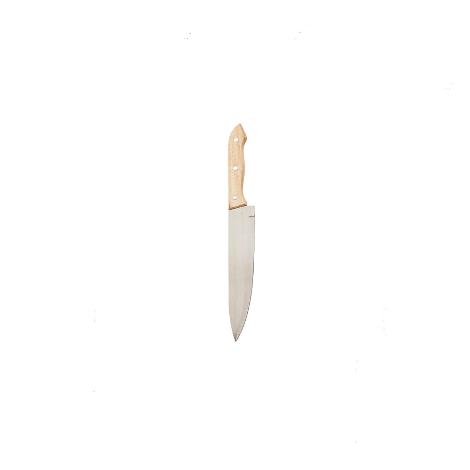 Set 4 utensili per barbecue in acciaio e legno con custodia in tela nera
