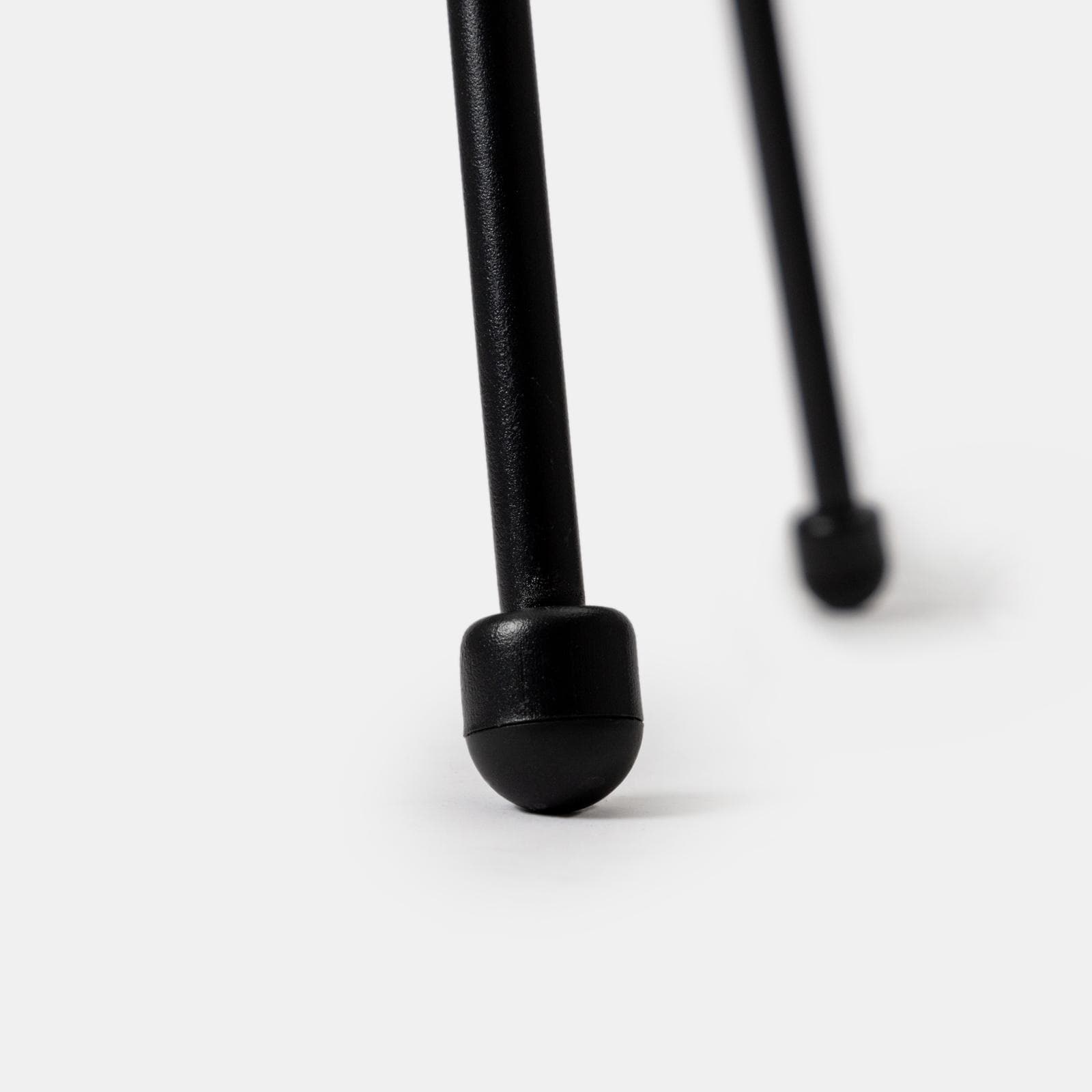 Set relax con 2 poltrone e tavolino rotondo 50 cm in metallo nero e corda azzurro - Kalimba