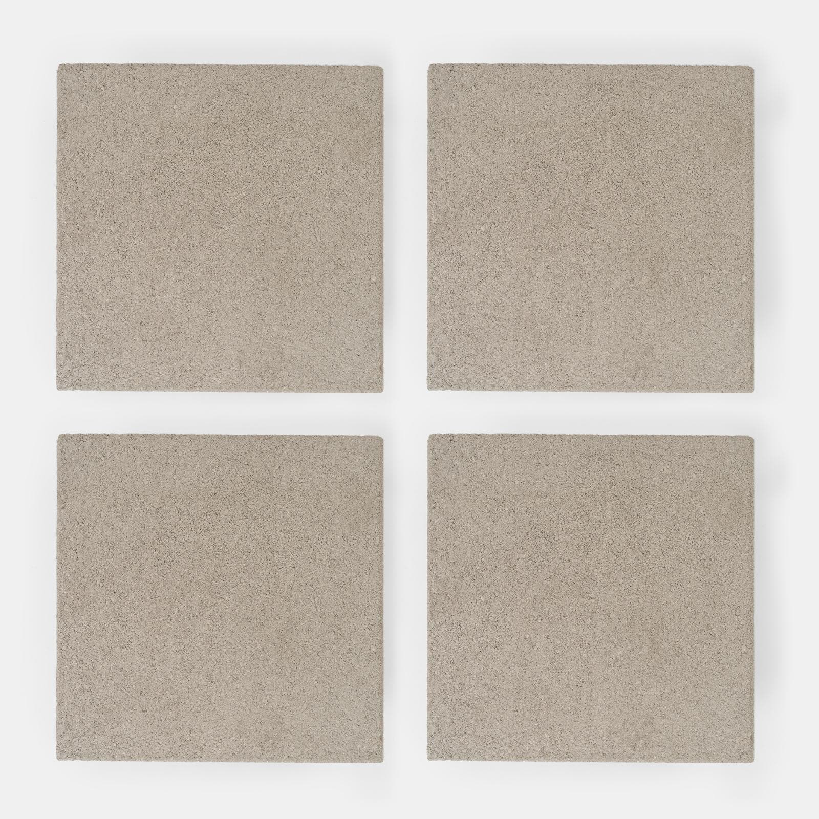 Set di 4 marmette per ombrellone 50x50 cm 108 kg in cemento