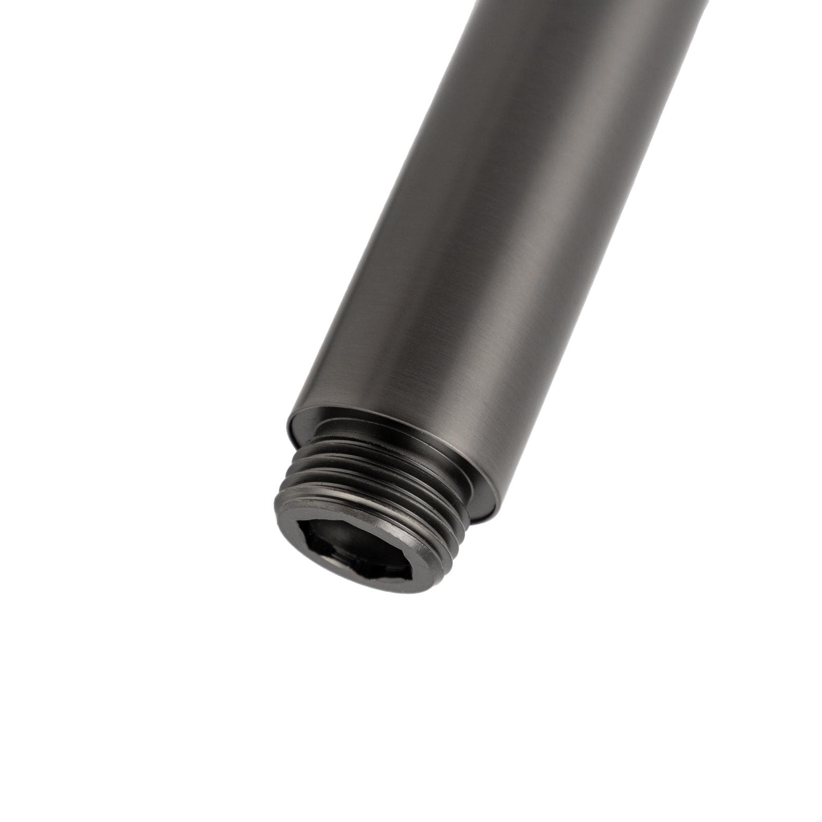 Set esterno doccia termostatico e doccino nero spazzolato – Lir