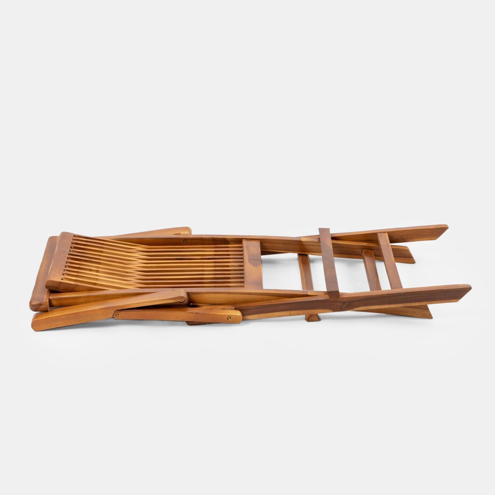 Set pranzo tavolo 80x80 cm e 4 sedie con braccioli in legno teak - Louis