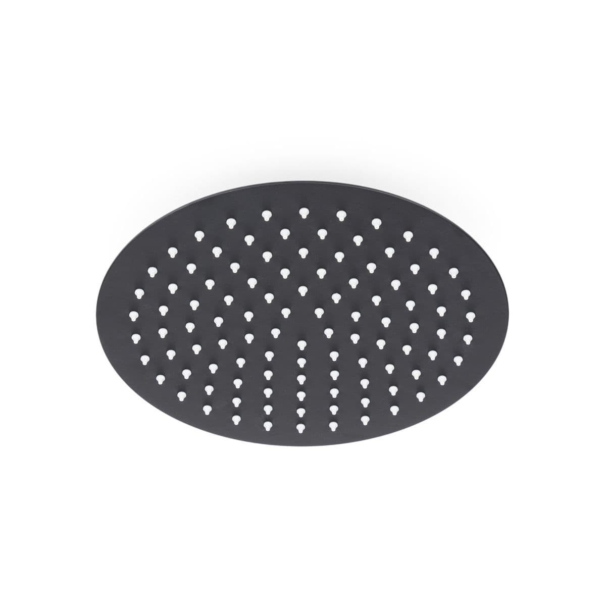 Set incasso doccia con braccio 28 cm e soffione 25 cm nero – Tila