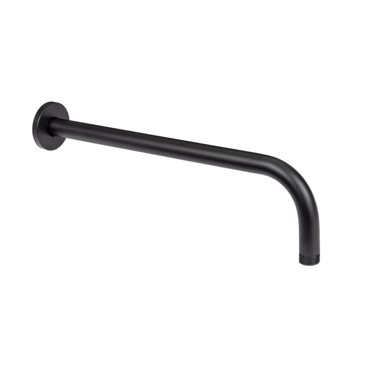 Set incasso doccia con braccio 35 cm e soffione 30 cm nero – Key