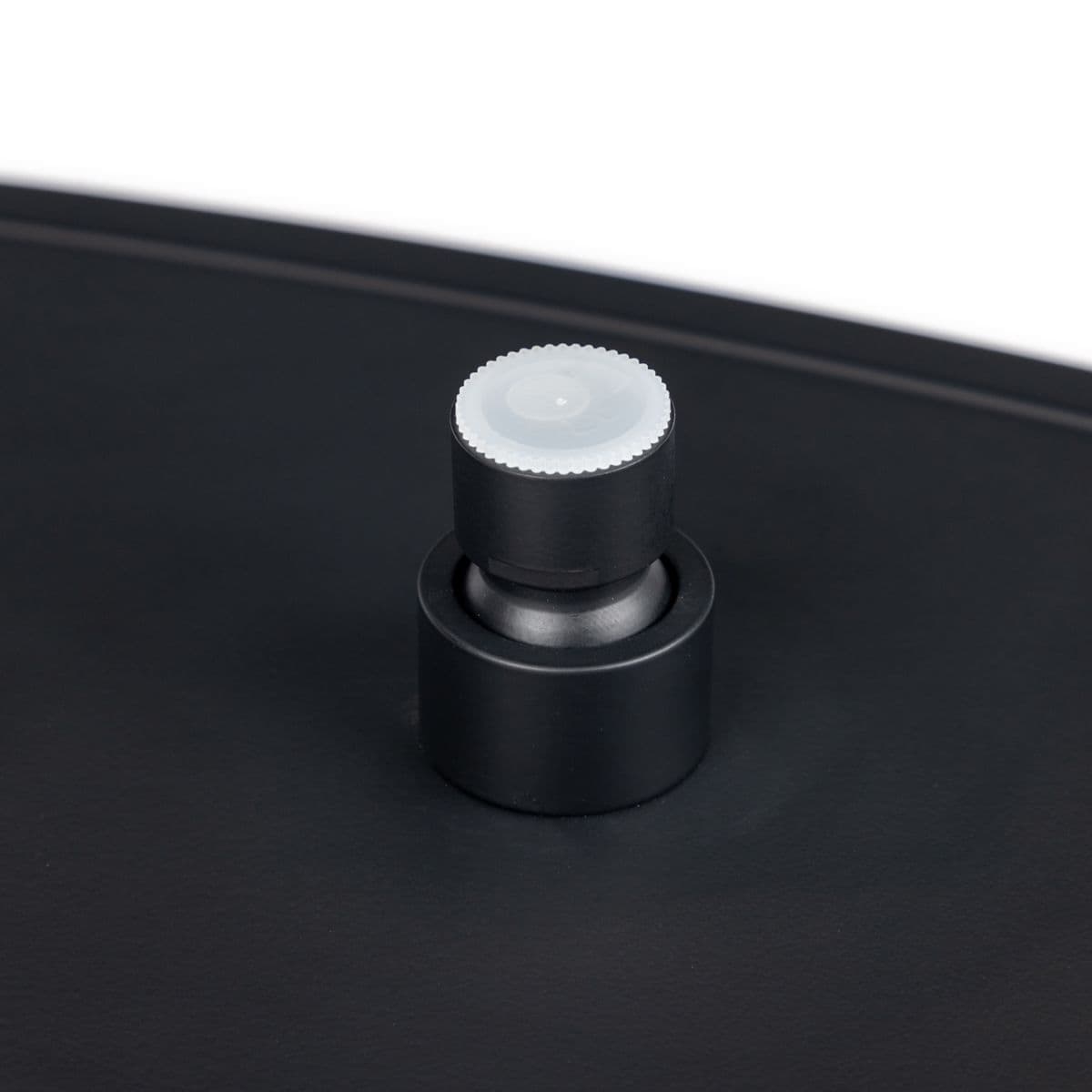Set incasso doccia con braccio a soffitto 20 cm e soffione 30x20 cm nero – Fusion