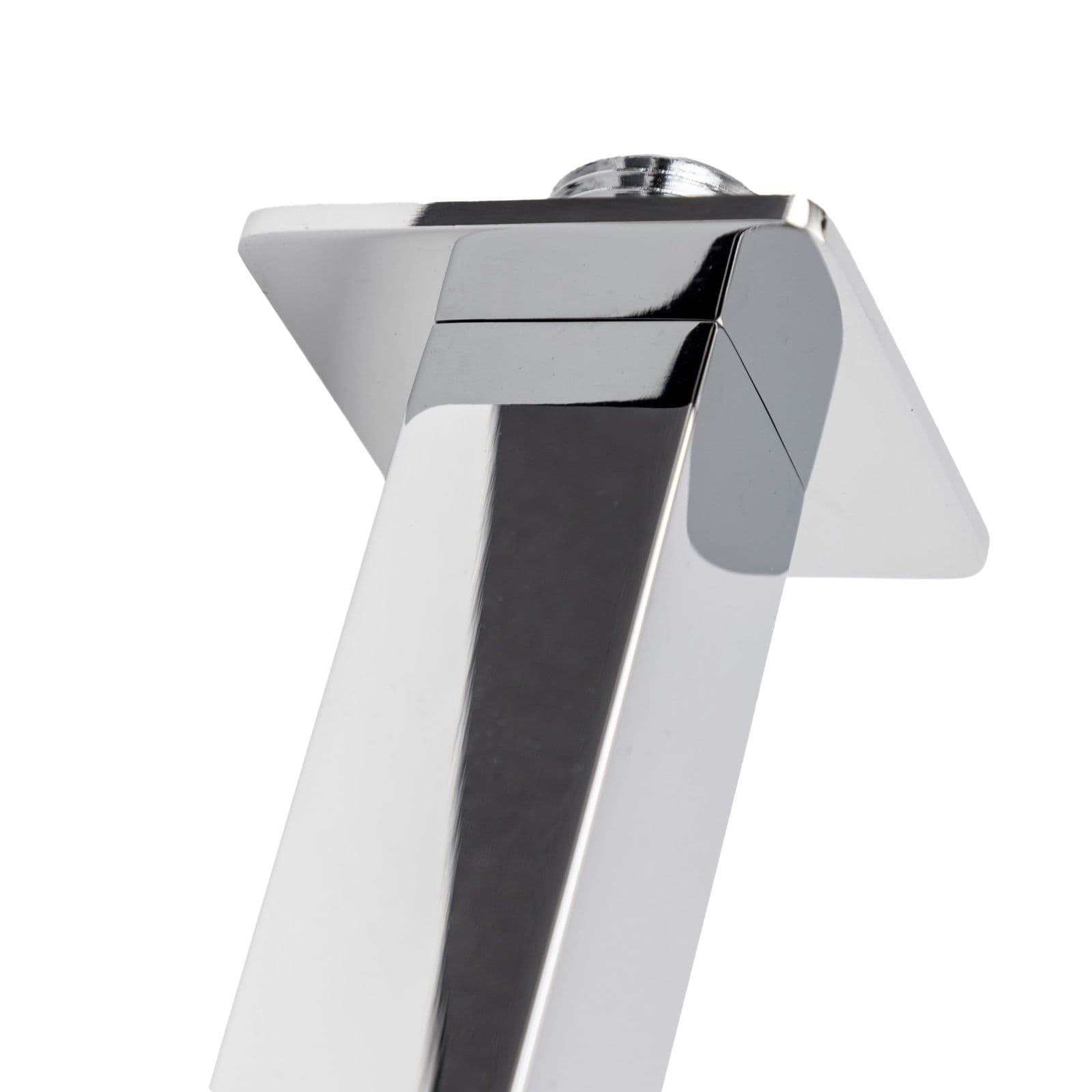 Set incasso doccia con braccio a soffitto 20 cm e soffione 40x30 cm cromo – Wing