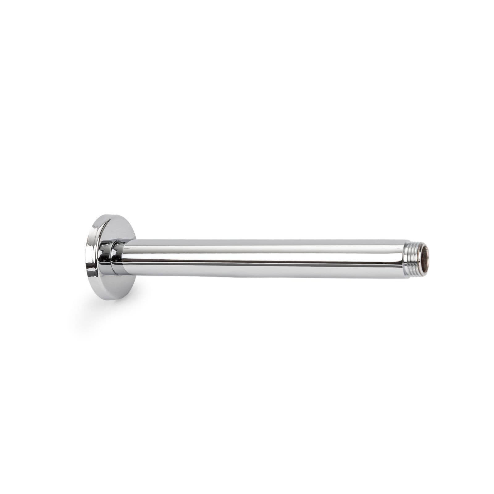 Set incasso doccia con braccio a soffitto 22 cm e soffione 25 cm cromo – Tila