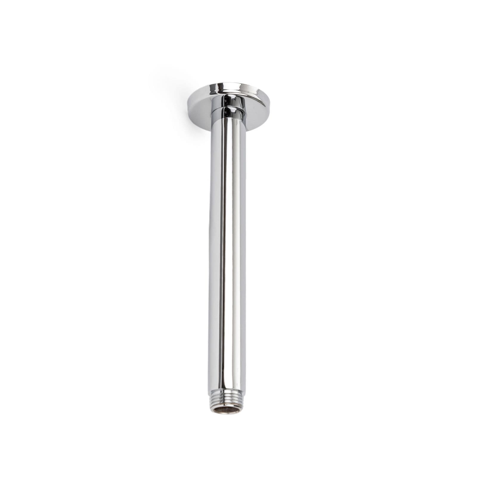 Set incasso doccia con braccio a soffitto 22 cm e soffione 25 cm cromo – Lir