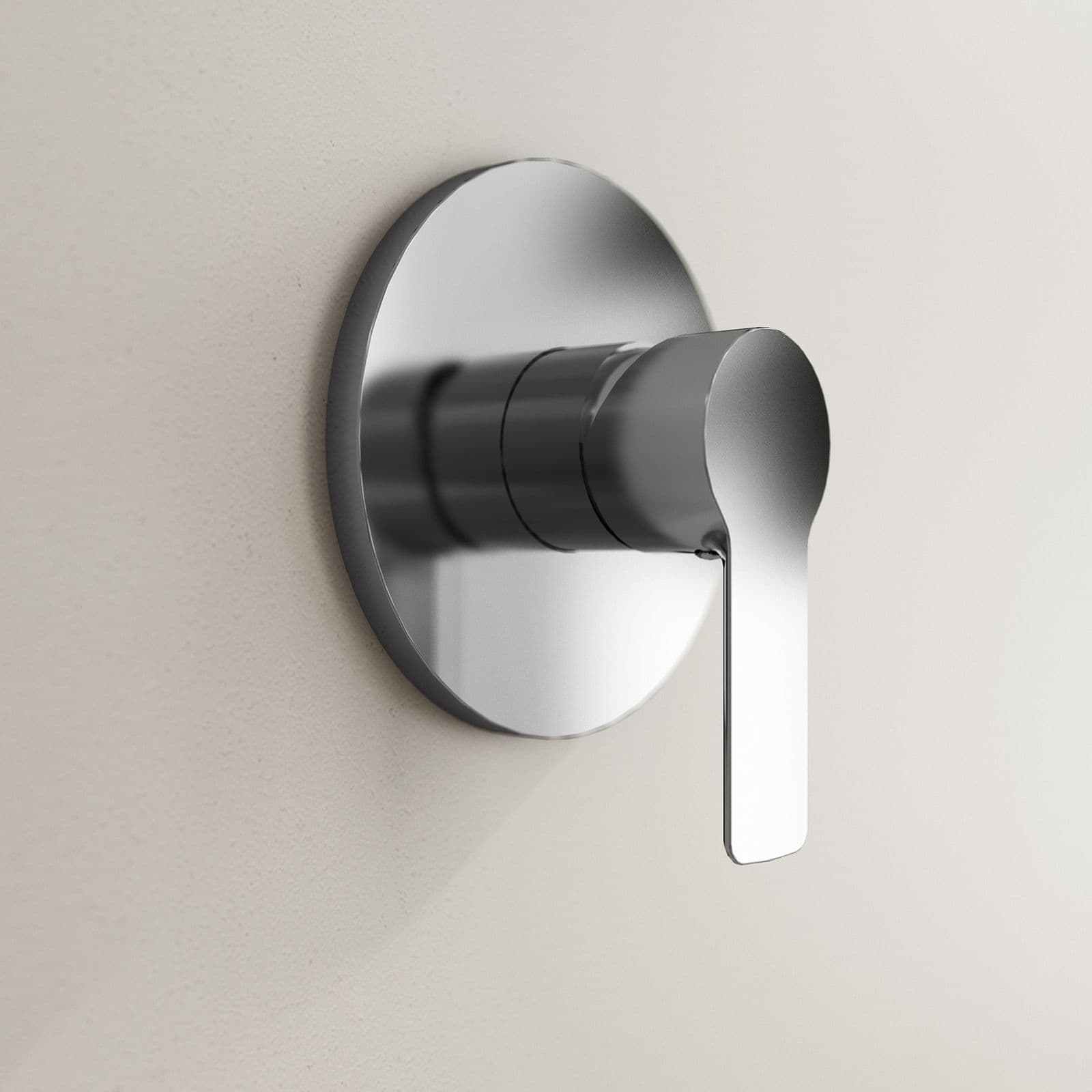 Set incasso doccia con braccio a soffitto 22 cm e soffione 40 cm cromo – Key