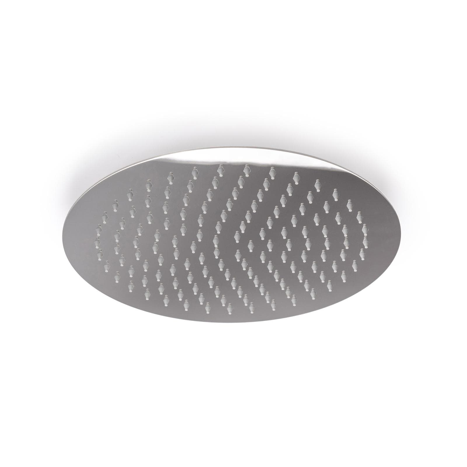 Set incasso doccia con braccio a soffitto 32 cm e soffione 30 cm cromo – Fluid