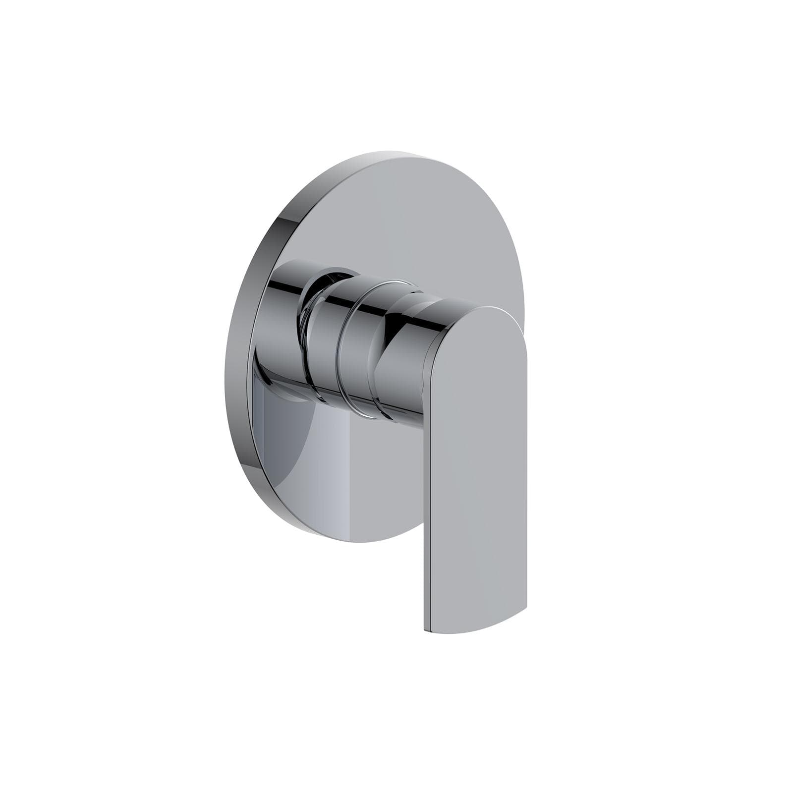Set incasso doccia con braccio a soffitto 32 cm e soffione 30 cm cromo – Fluid