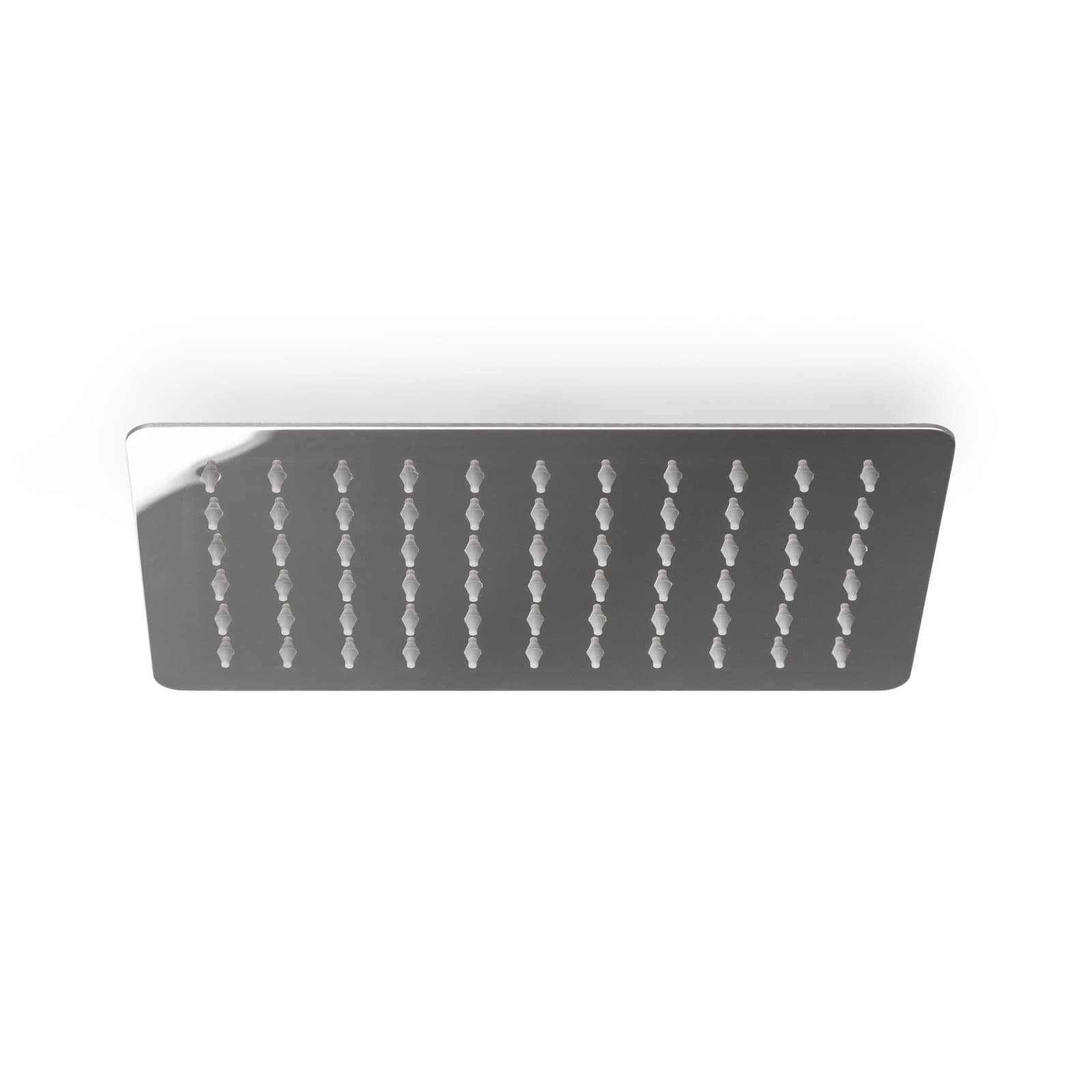 Set incasso doccia con braccio doccia 35 cm e soffione 25x15 cm cromo – Tiamat
