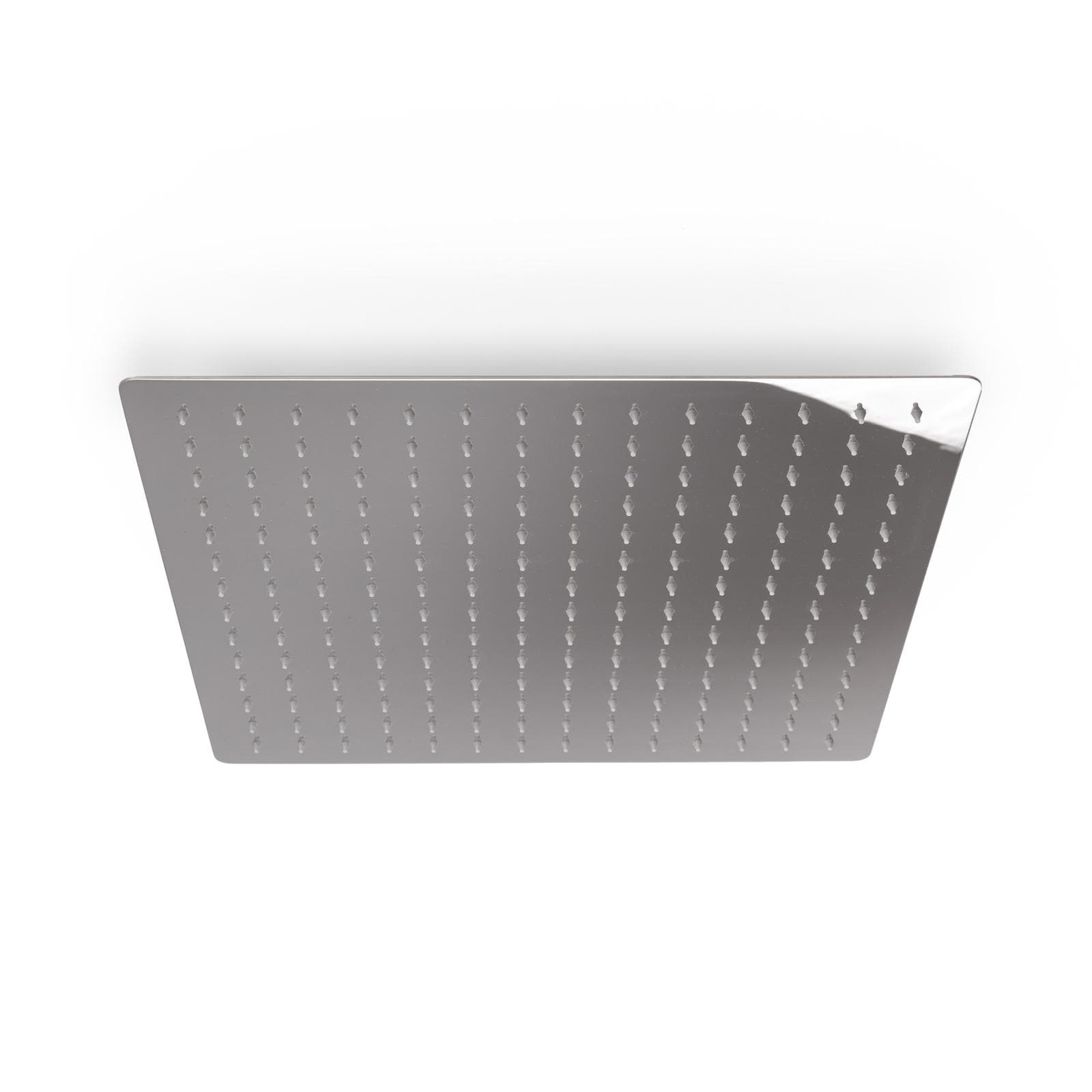 Set incasso doccia con deviatore con braccio a soffitto 20 cm e soffione 40x40 cm cromo – Wing
