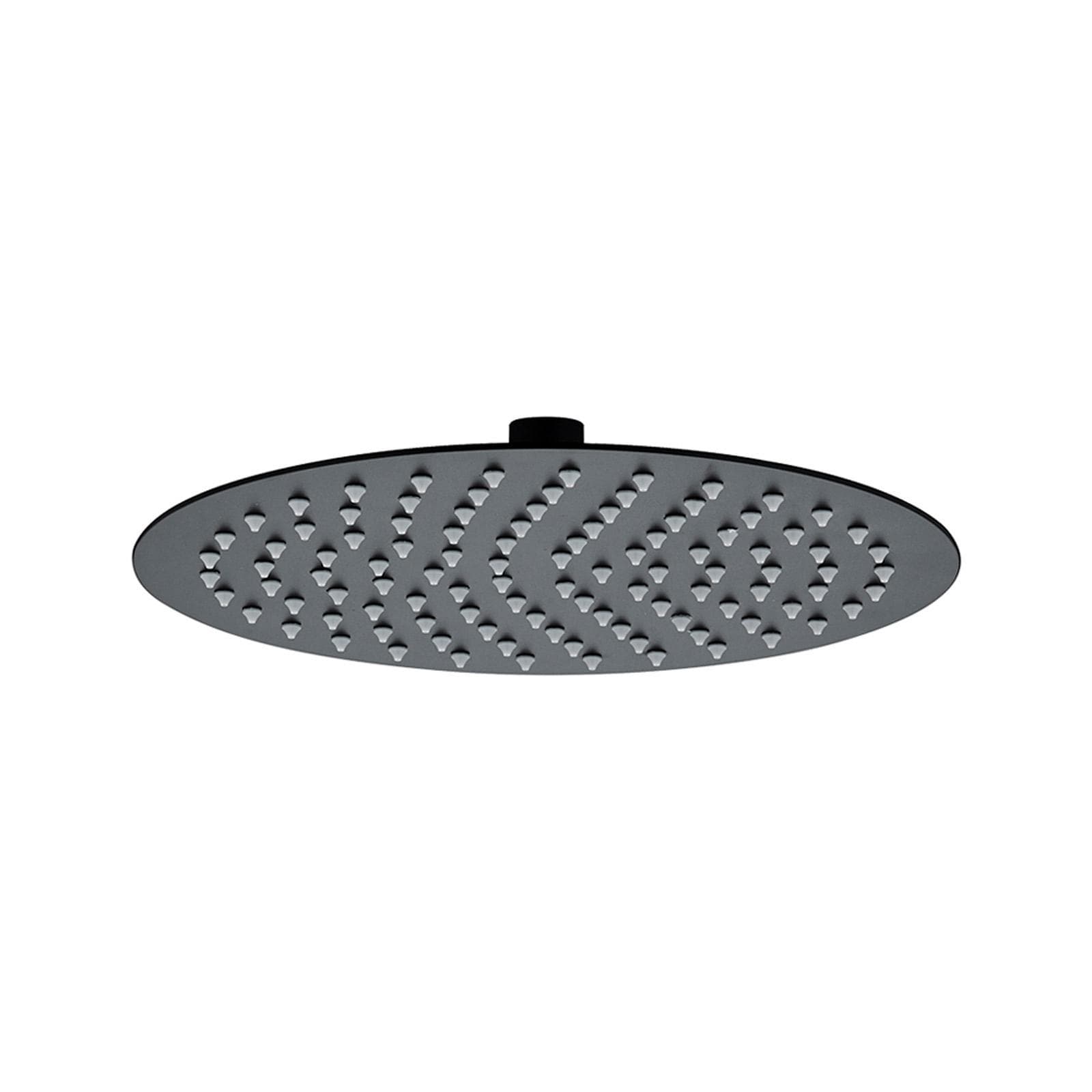 Set incasso doccia con deviatore e doccino con braccio doccia 28 cm e soffione 25 cm nero – Tila