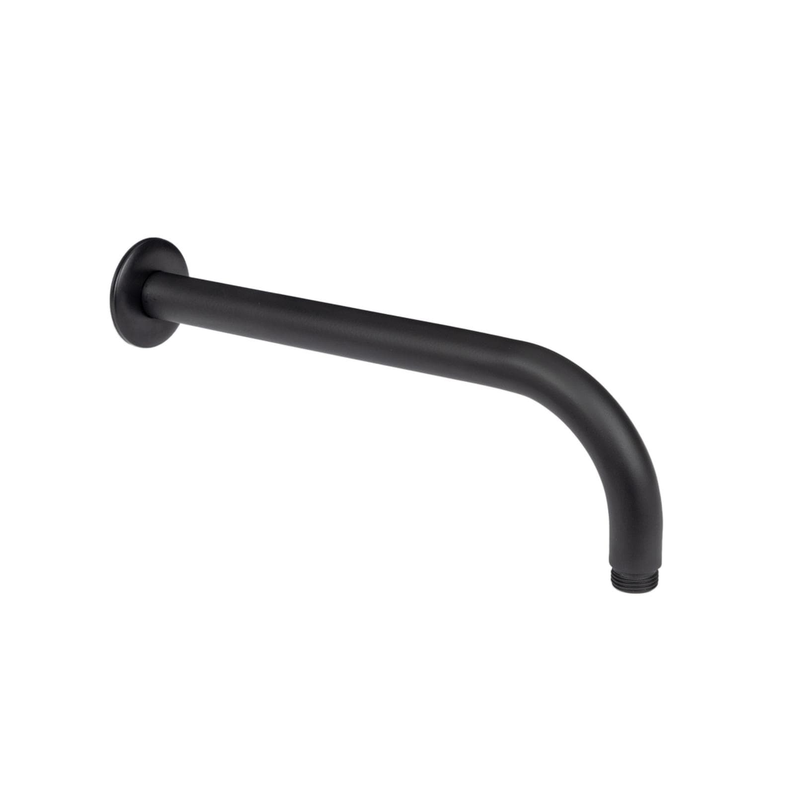 Set incasso doccia con deviatore e doccino con braccio doccia 28 cm e soffione 25 cm nero – Fluid