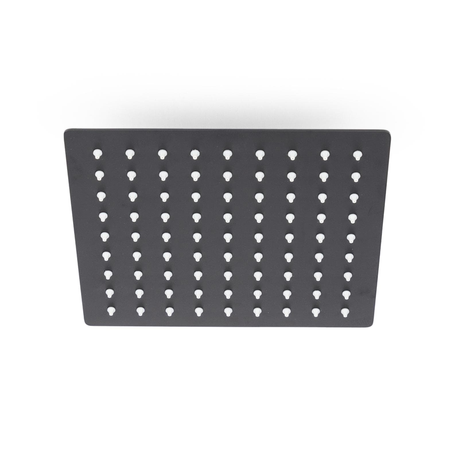 Set incasso doccia con deviatore e doccino con braccio doccia 35 cm e soffione 20x20 cm nero – Tiamat