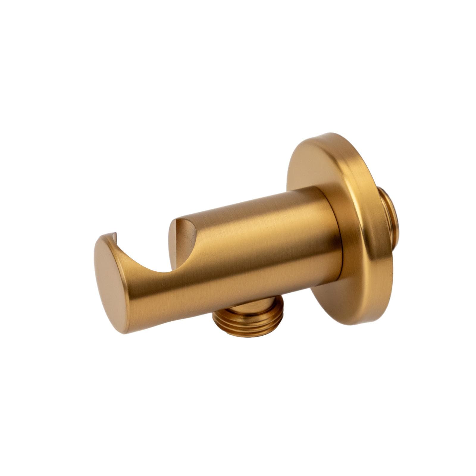Set incasso doccia con deviatore e doccino con braccio doccia 35 cm e soffione 30 cm oro spazzolato – Lir