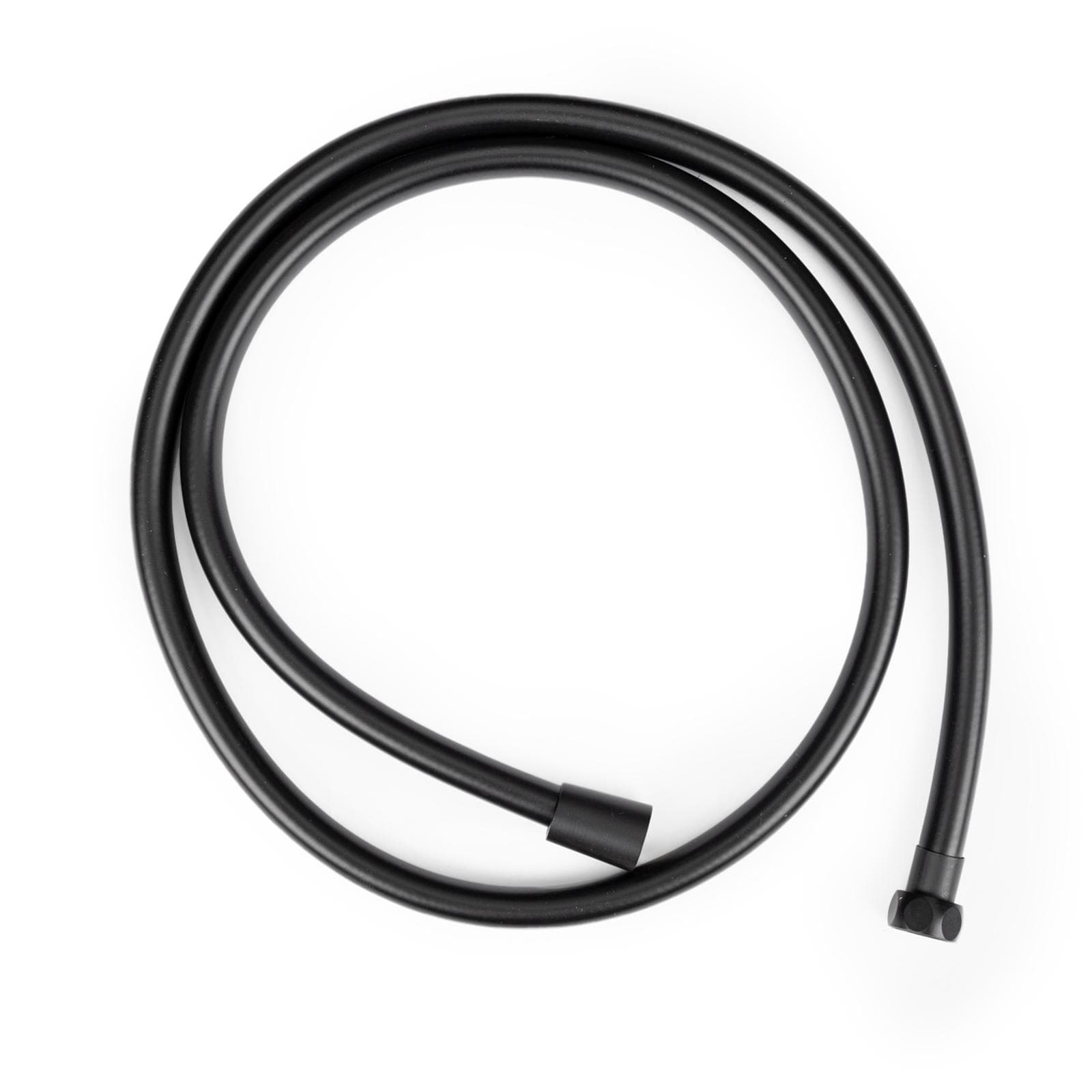 Set incasso doccia con deviatore e doccino con braccio doccia 40 cm e soffione 30x30 cm nero – Tiamat
