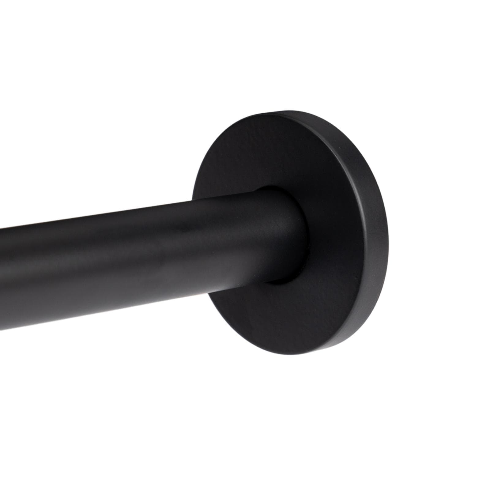 Set incasso doccia con deviatore e doccino con braccio doccia 40 cm e soffione 40 cm nero – Fluid