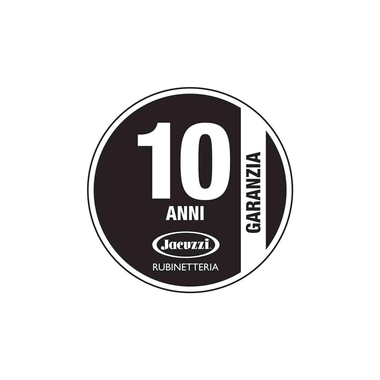 Set incasso doccia con saliscendi e doccino slim multigetto nero opaco - X9 di Jacuzzi Rubinetteria