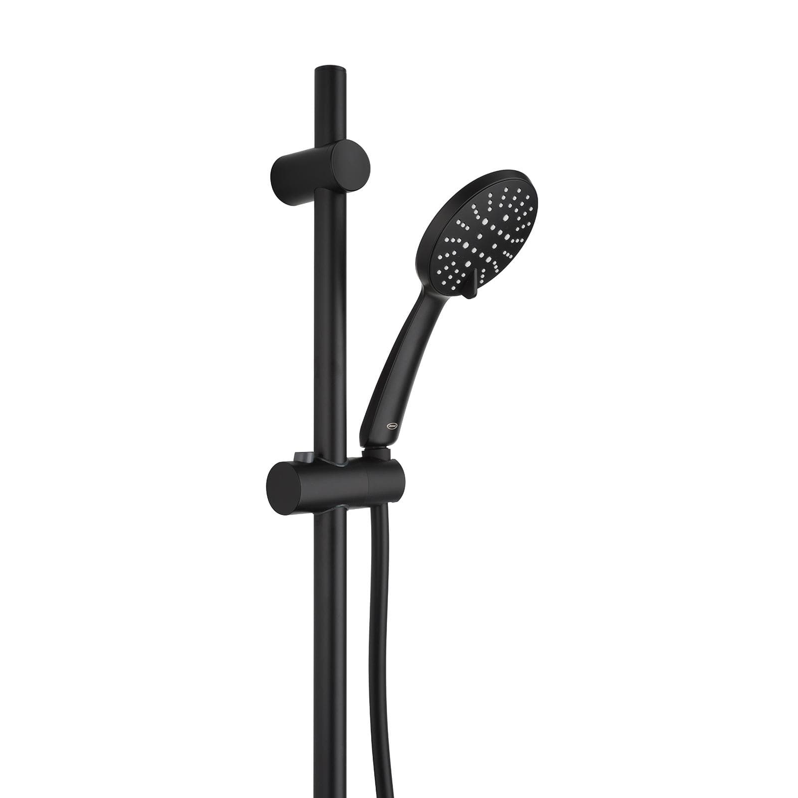 Set incasso doccia con saliscendi e doccino slim multigetto nero opaco - X9 di Jacuzzi Rubinetteria