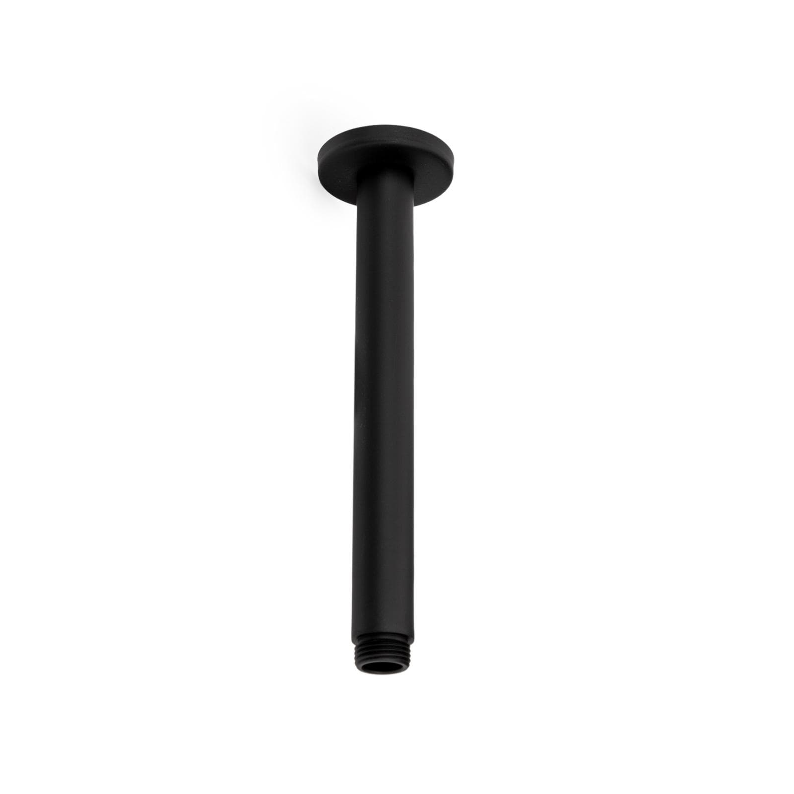 Set incasso doccia termostatico con deviatore e doccino con braccio doccia 22 cm e soffione 30 cm nero – Lir