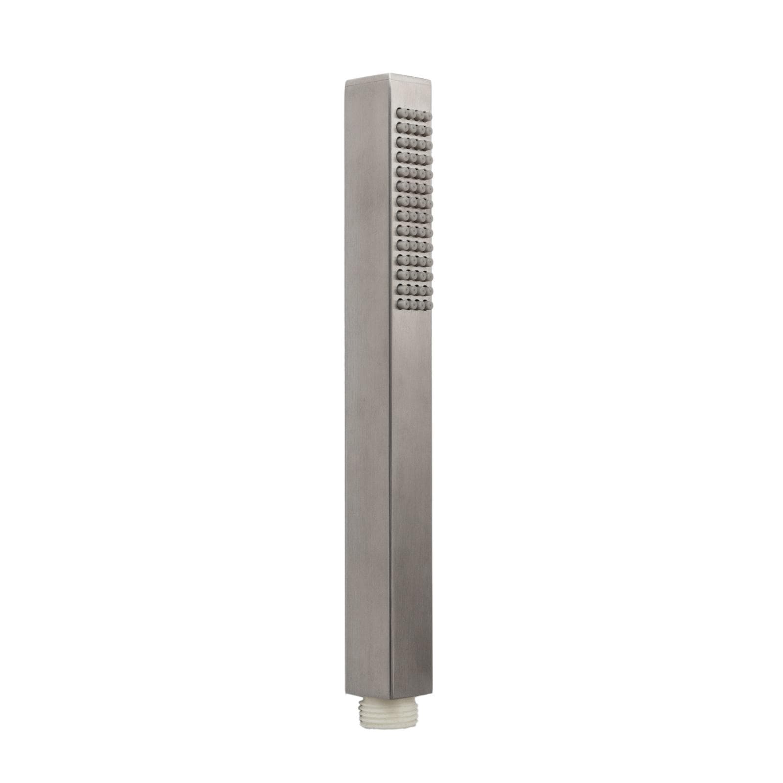 Set incasso squadrato con presa acqua in acciaio inox 316 satinato – Pure
