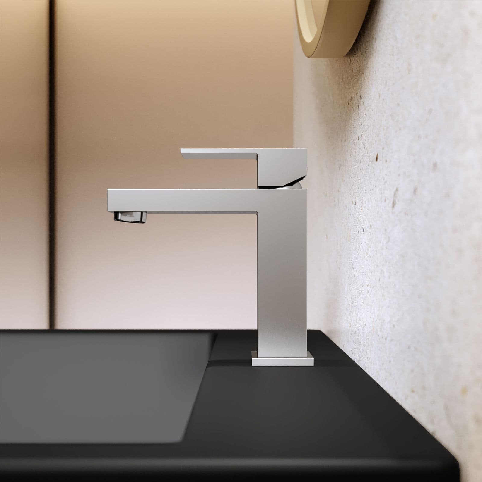 Set miscelatore lavabo e bidet con esterno vasca cromo – Kyria