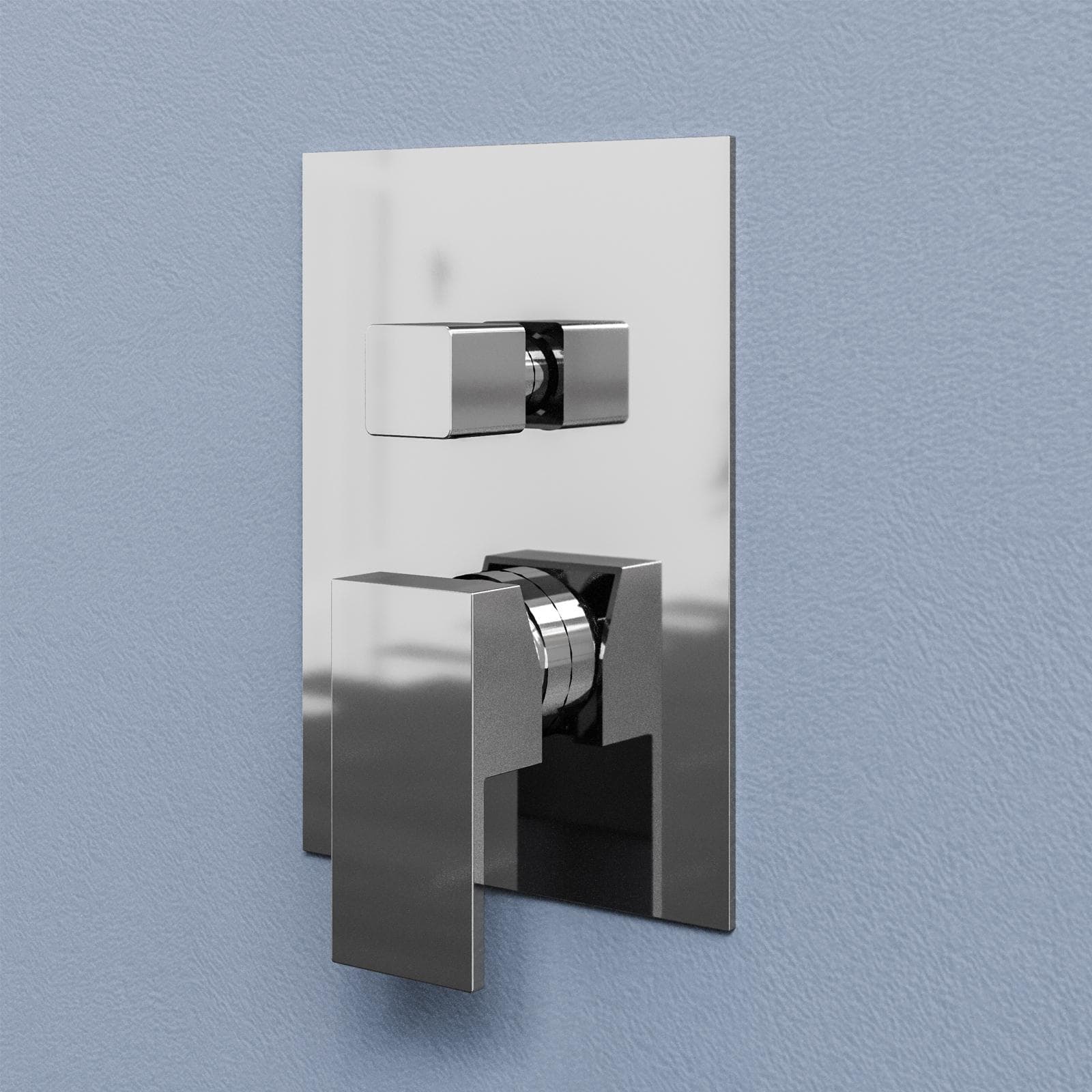 Set miscelatore lavabo e bidet con incasso doccia con deviatore cromo – Kyria