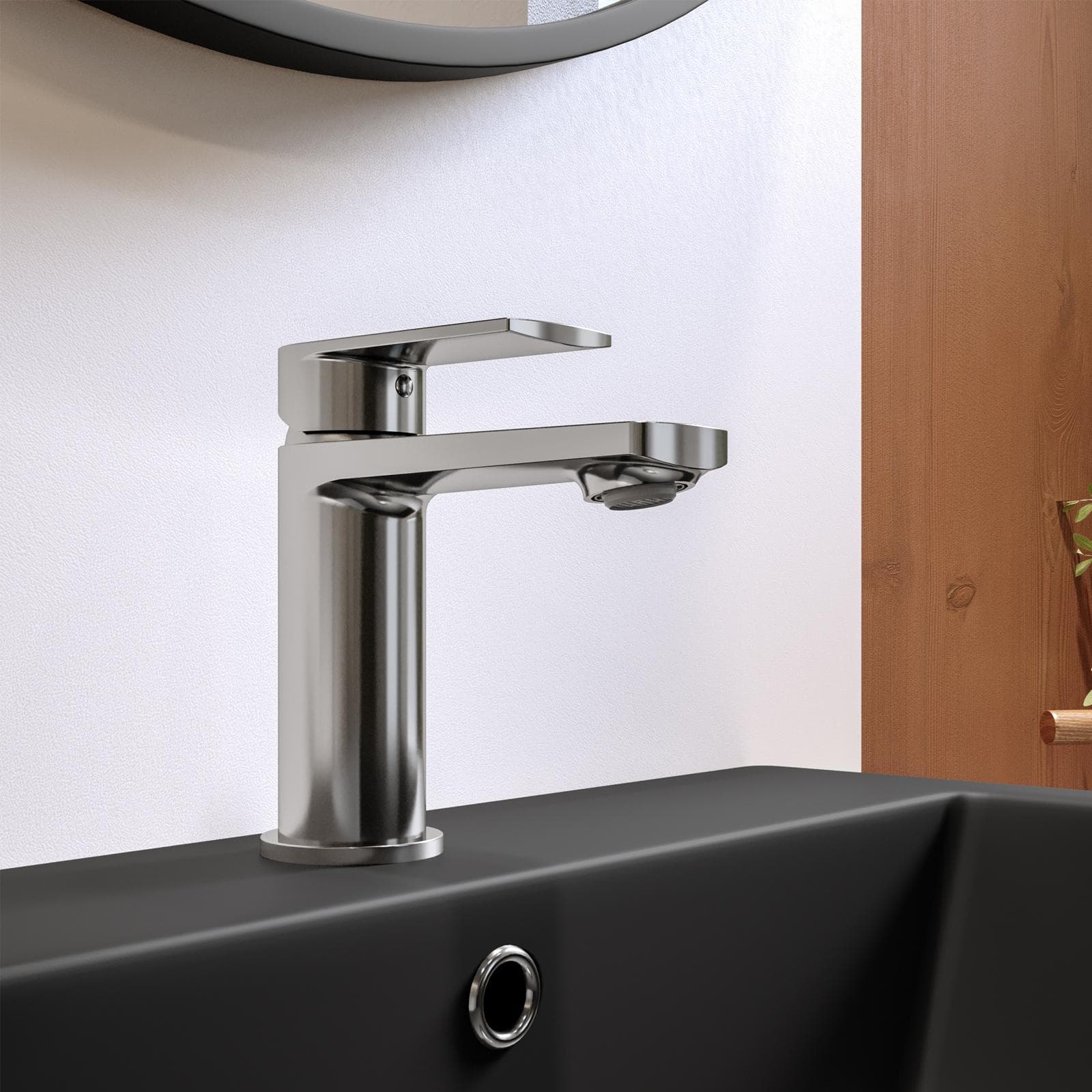 Set miscelatore lavabo e bidet con incasso doccia con deviatore cromo – Fluid