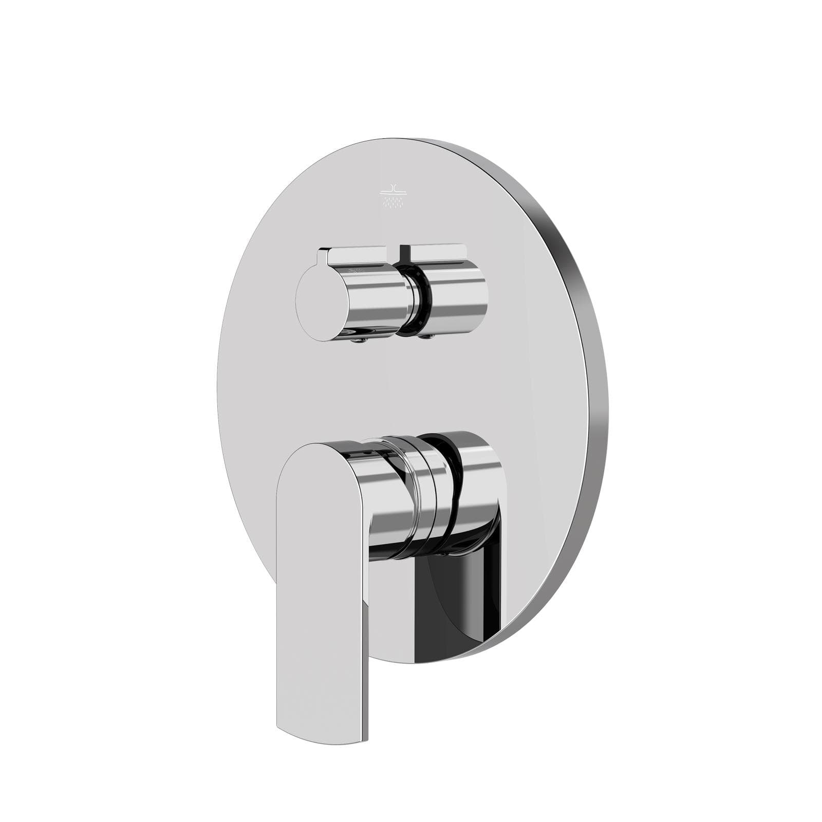 Set miscelatore lavabo e bidet con incasso doccia con deviatore cromo – Fluid