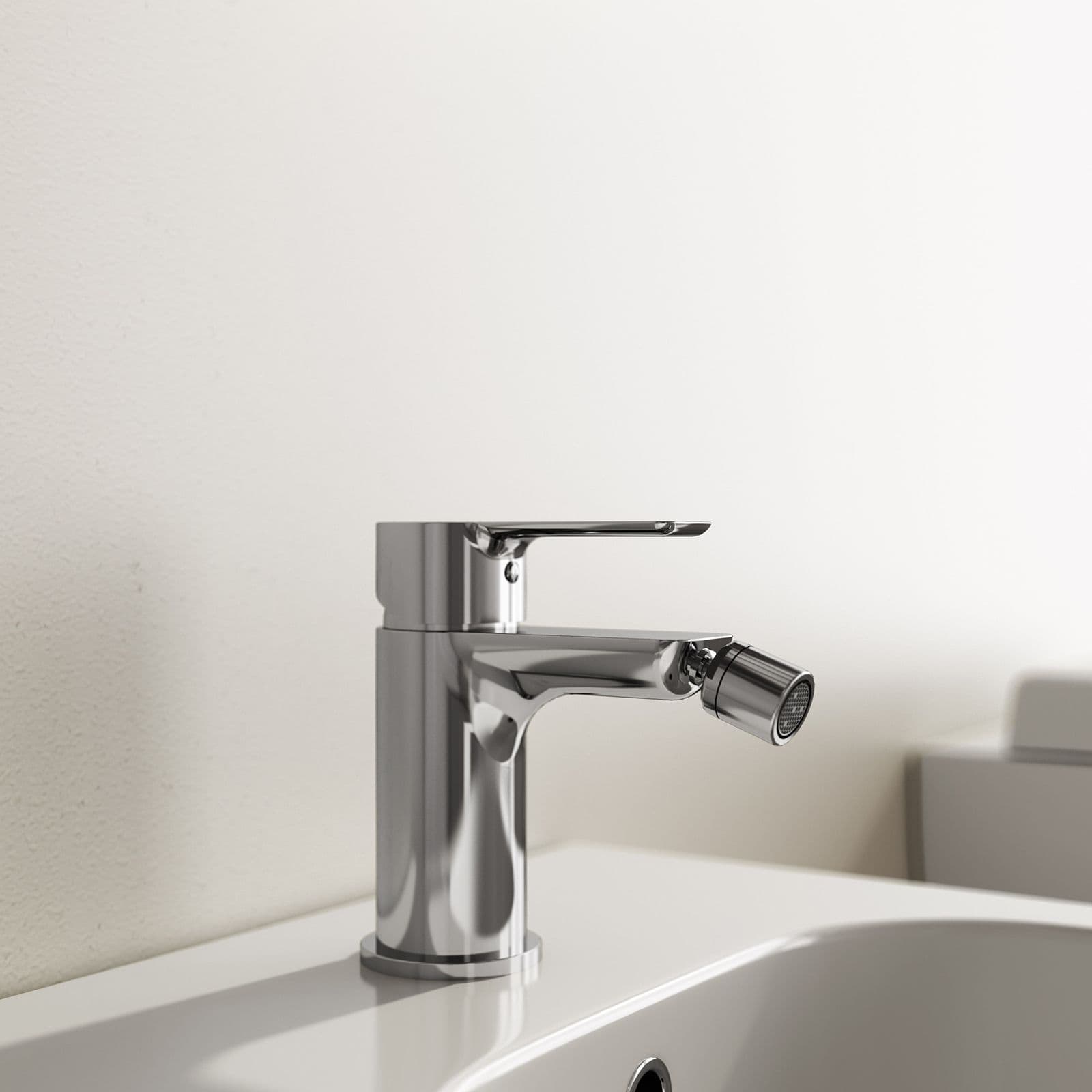 Set miscelatore lavabo e bidet con incasso doccia cromo – Key